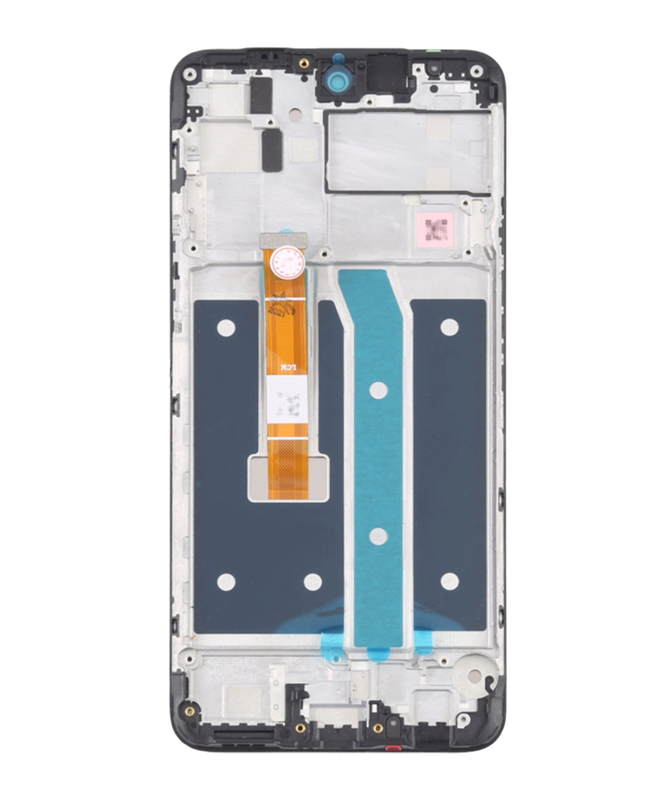 For LG K52 / K62 / Q52 LCD Screen Replacement With Frame (Premium) (Black)