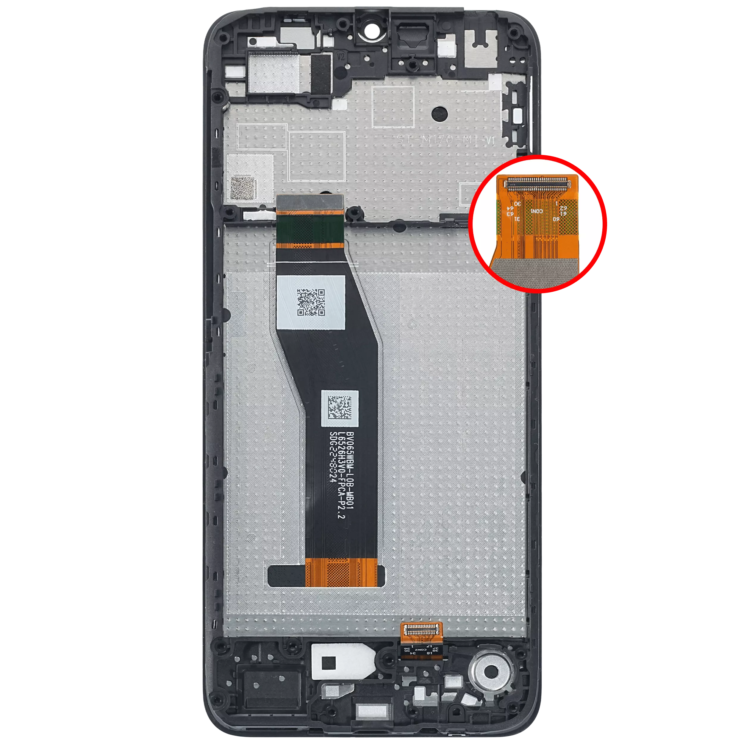 For Moto E13 (XT-2345 / 2023) LCD Screen Replacement With Frame (Premium) (All Colors)