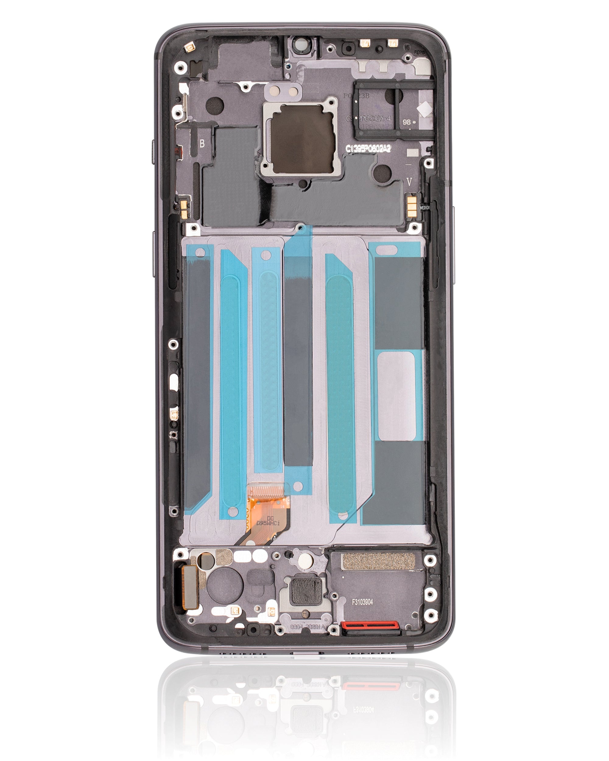 For OnePlus 7 OLED Screen Replacement With Frame (Premium) (Mirror Gray)