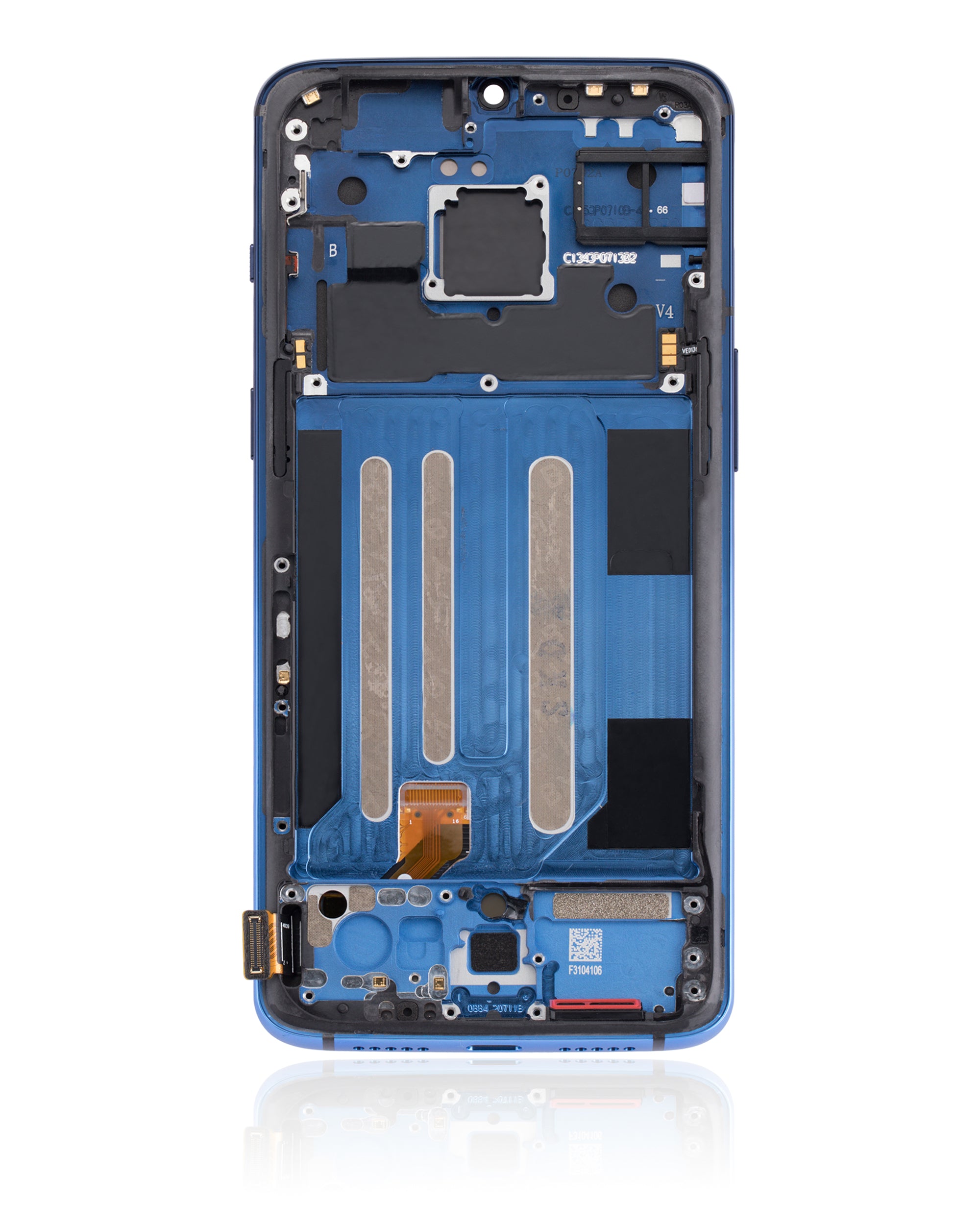 For OnePlus 7 OLED Screen Replacement With Frame (Premium) (Mirror Blue)