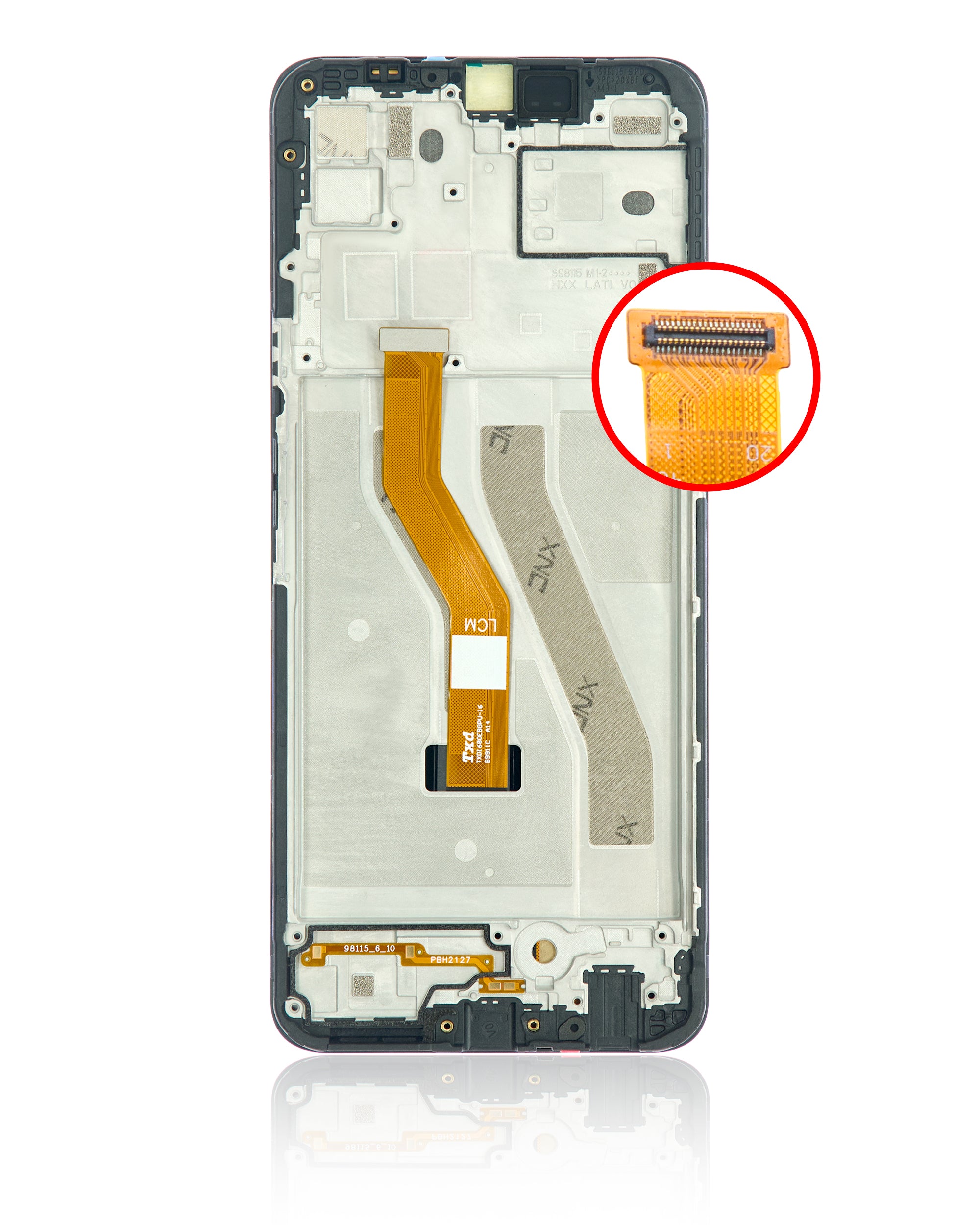 For T-Mobile Revvl V+ 5G LCD Screen Replacement With Frame (All Colors)