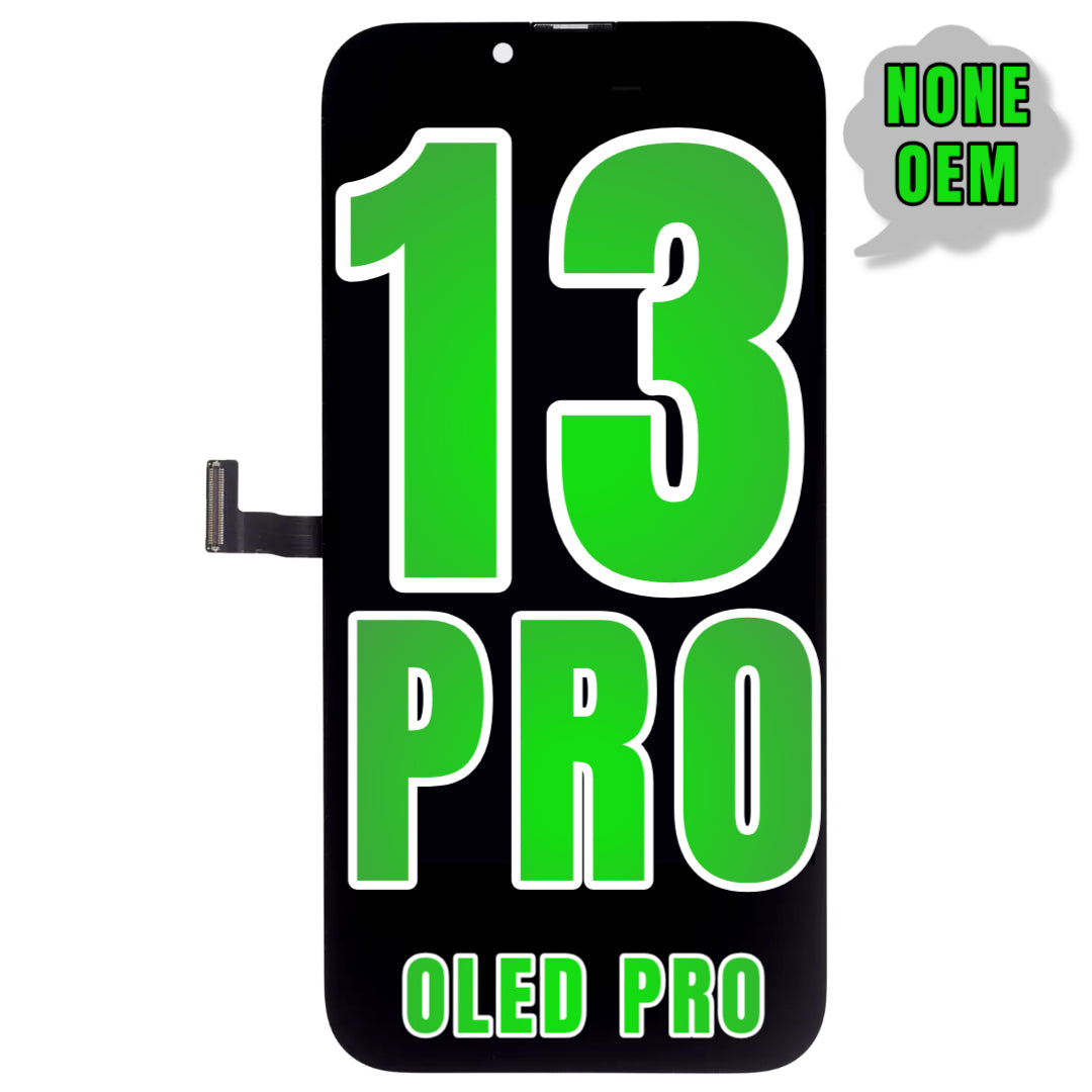For iPhone 13 Pro OLED Screen Replacement / NONE OEM (Support Diagnostic Screen) (Oled Pro)