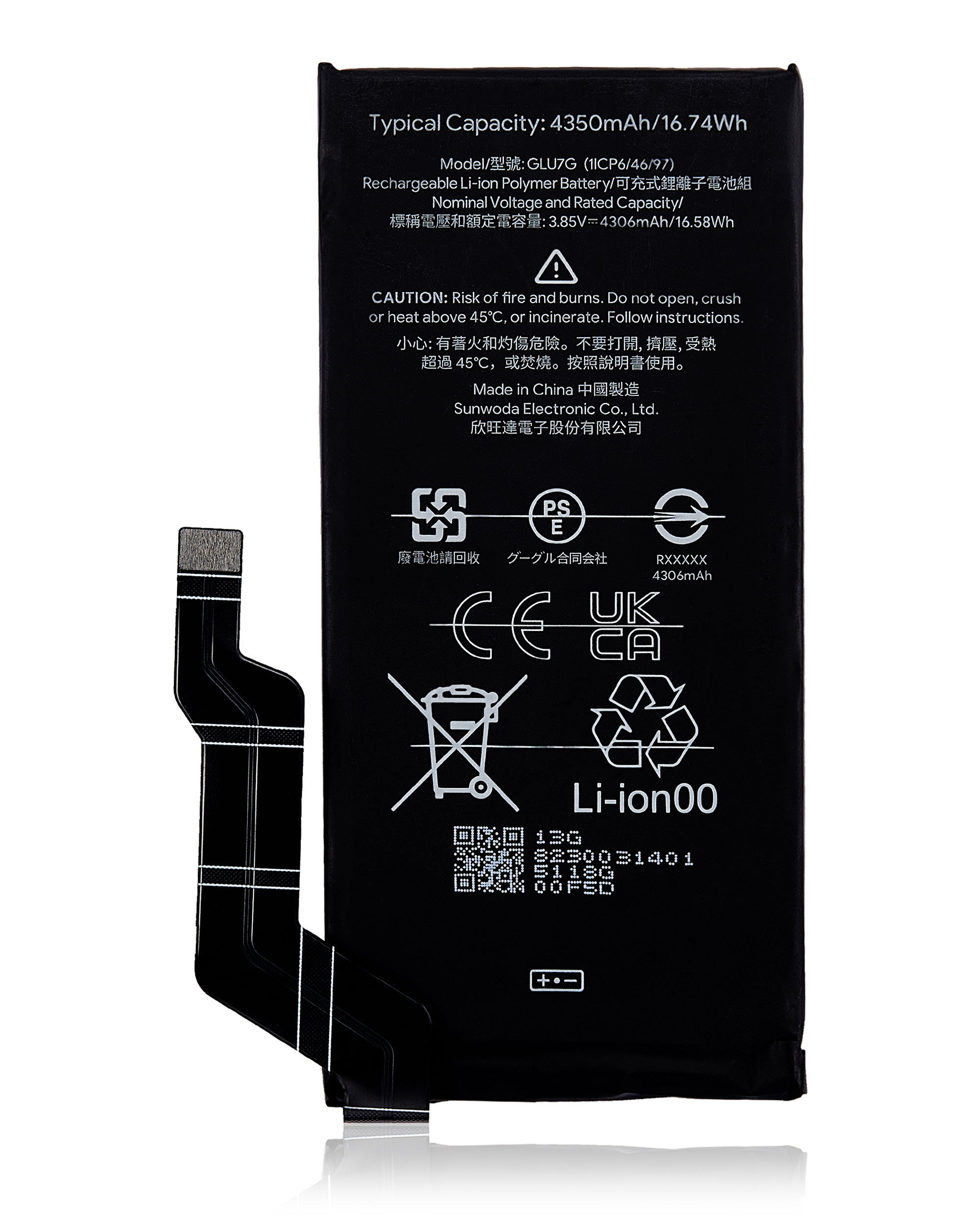 For Google Pixel 6A Battery Replacement (GLU7G)