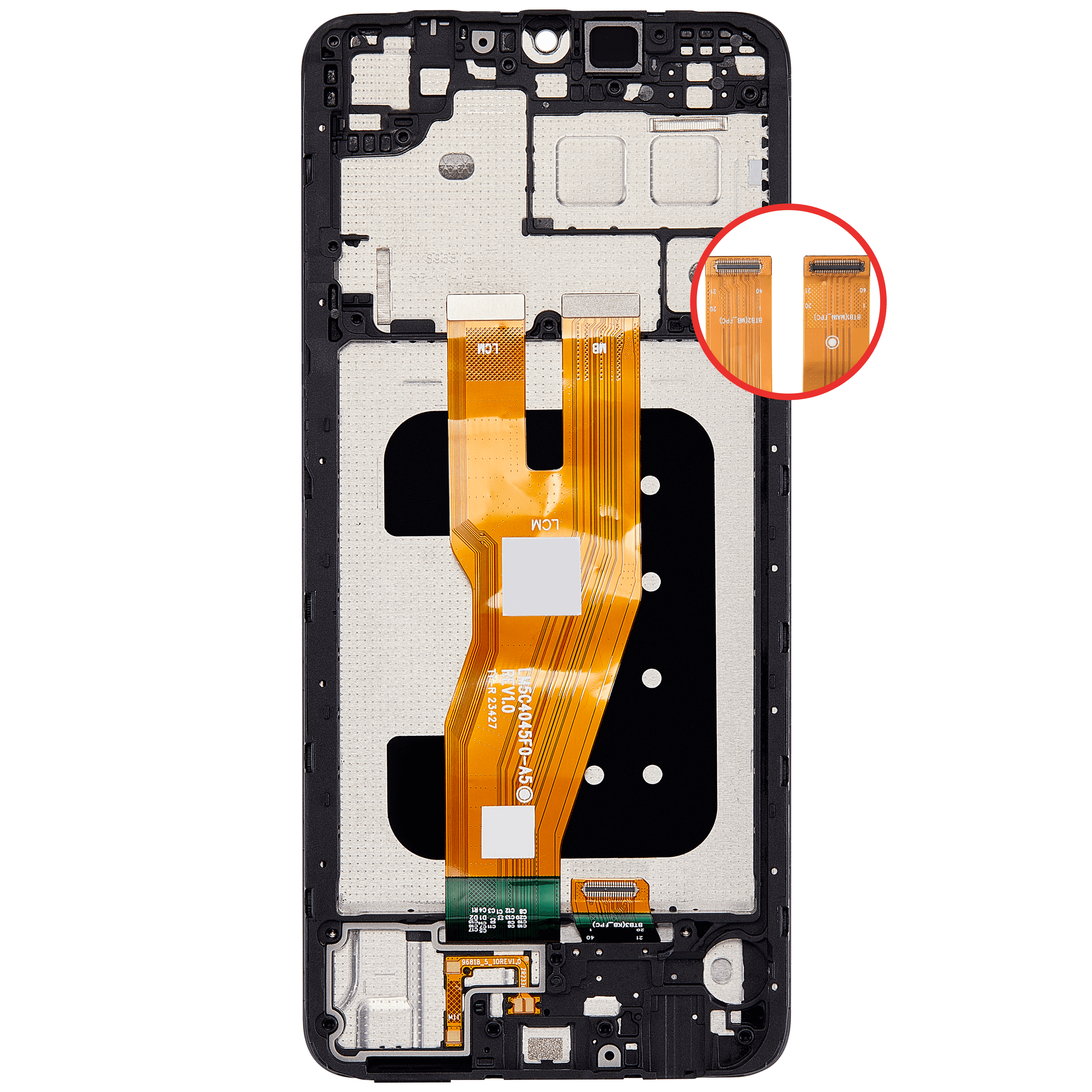 For Samsung Galaxy A05 (A055 / 2023) LCD Screen Replacement With Frame (Premium) (All Colors)