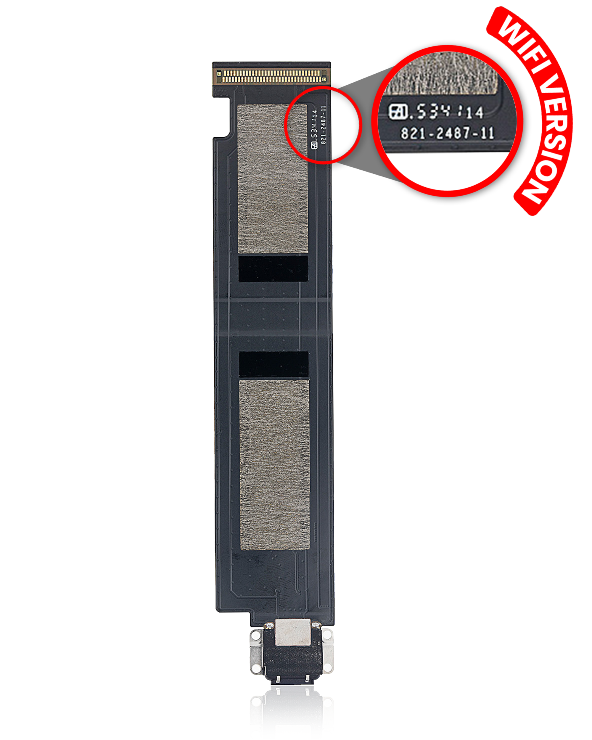 For iPad Pro 12.9 1st Gen (2015) Charging Port Flex Cable (Soldering Required) (WiFi Version)