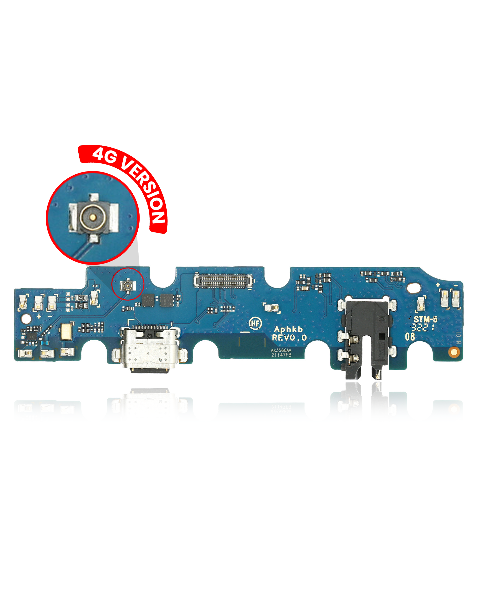 For Galaxy Tab A7 Lite 8.7" (T225 - T227 / 2021) Charging Port Board Replacement / 4G Version