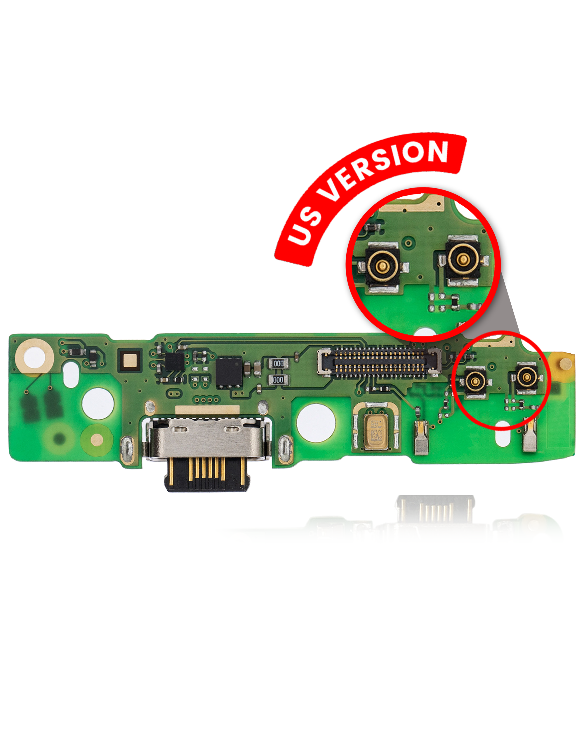 For Moto G7 Power (XT-1955 / 2019) / G7 Supra (XT-1955-5 / 2019) Charging Port Board With Headphone Jack Replacement (US Version)