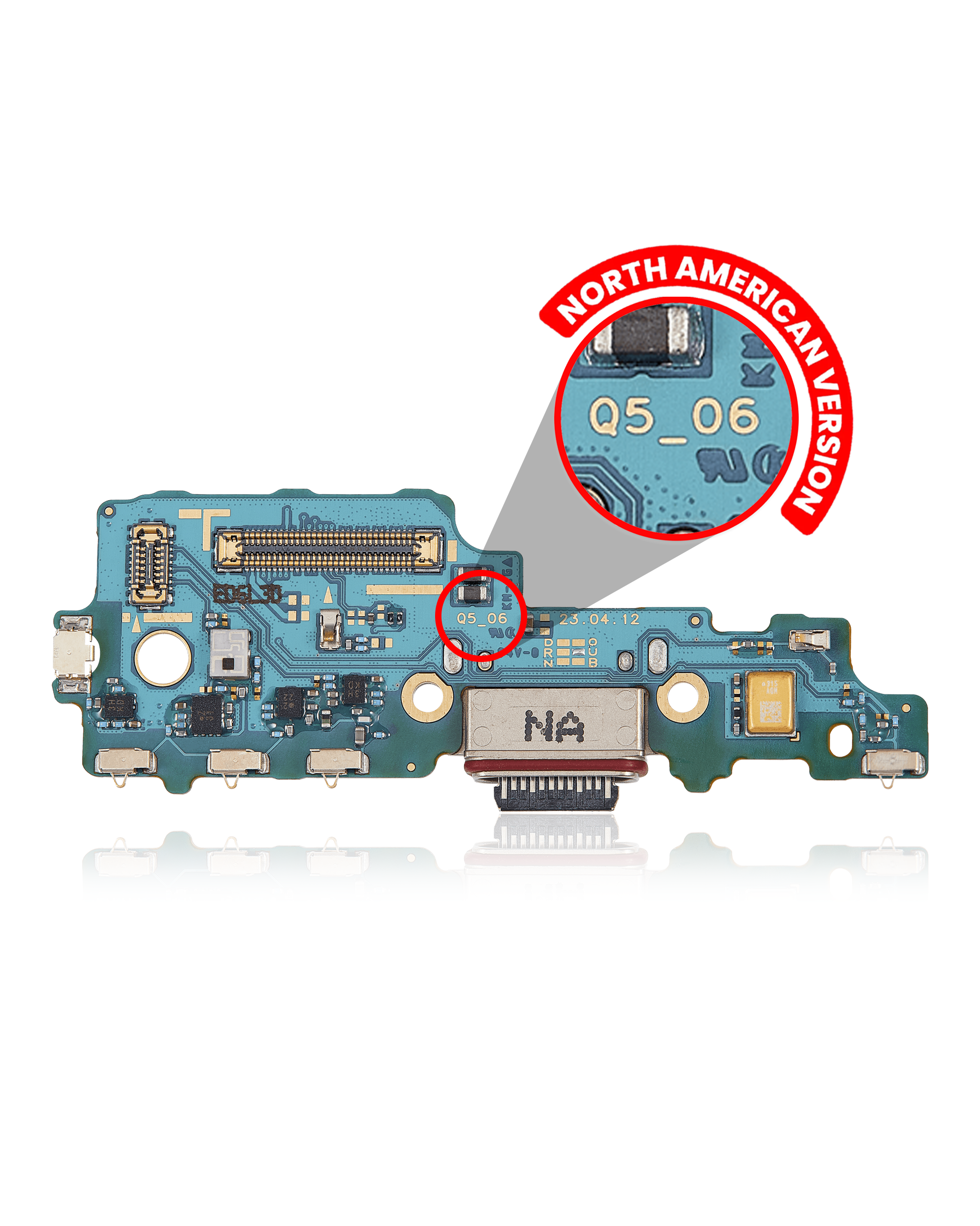 For Samsung Z Fold 5 5G (F946U) Charging Port Replacement (US Version)