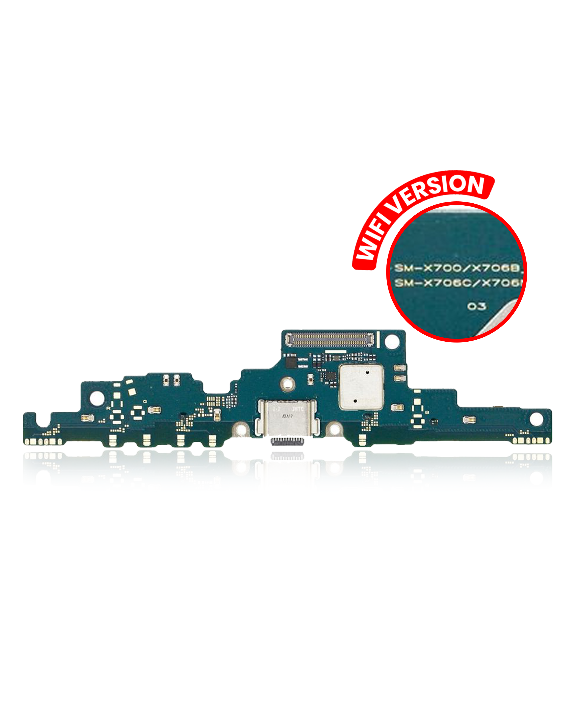 For Galaxy Tab S8 (X700 / 2022) Charging Port Board Replacement (WiFi Version)