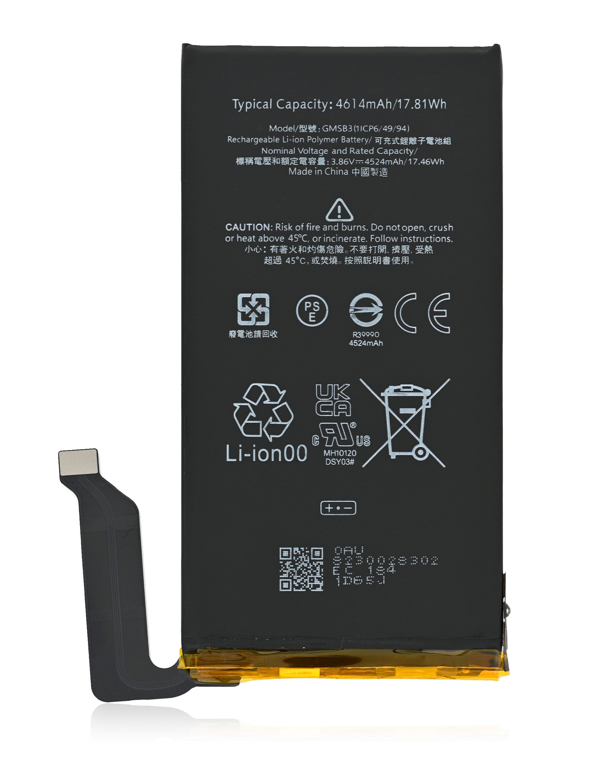 For Google Pixel 6 Battery Replacement (GMSB3)