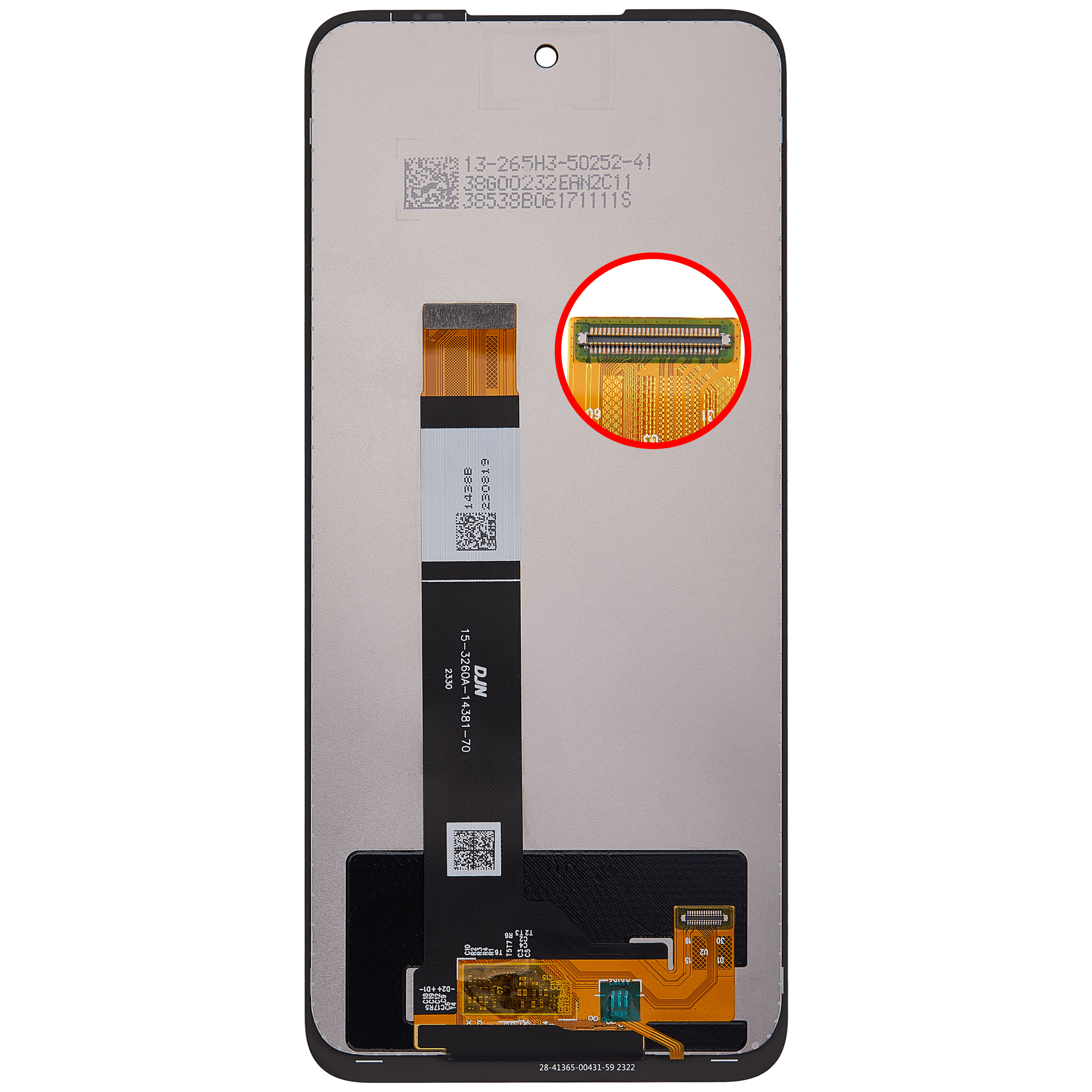 For Boost Mobile Celero 3 5G (U653DS) / Celero 5G (3rd Version / 6.5" / 2024) LCD Screen Replacement Without Frame (Premium) (All Colors)