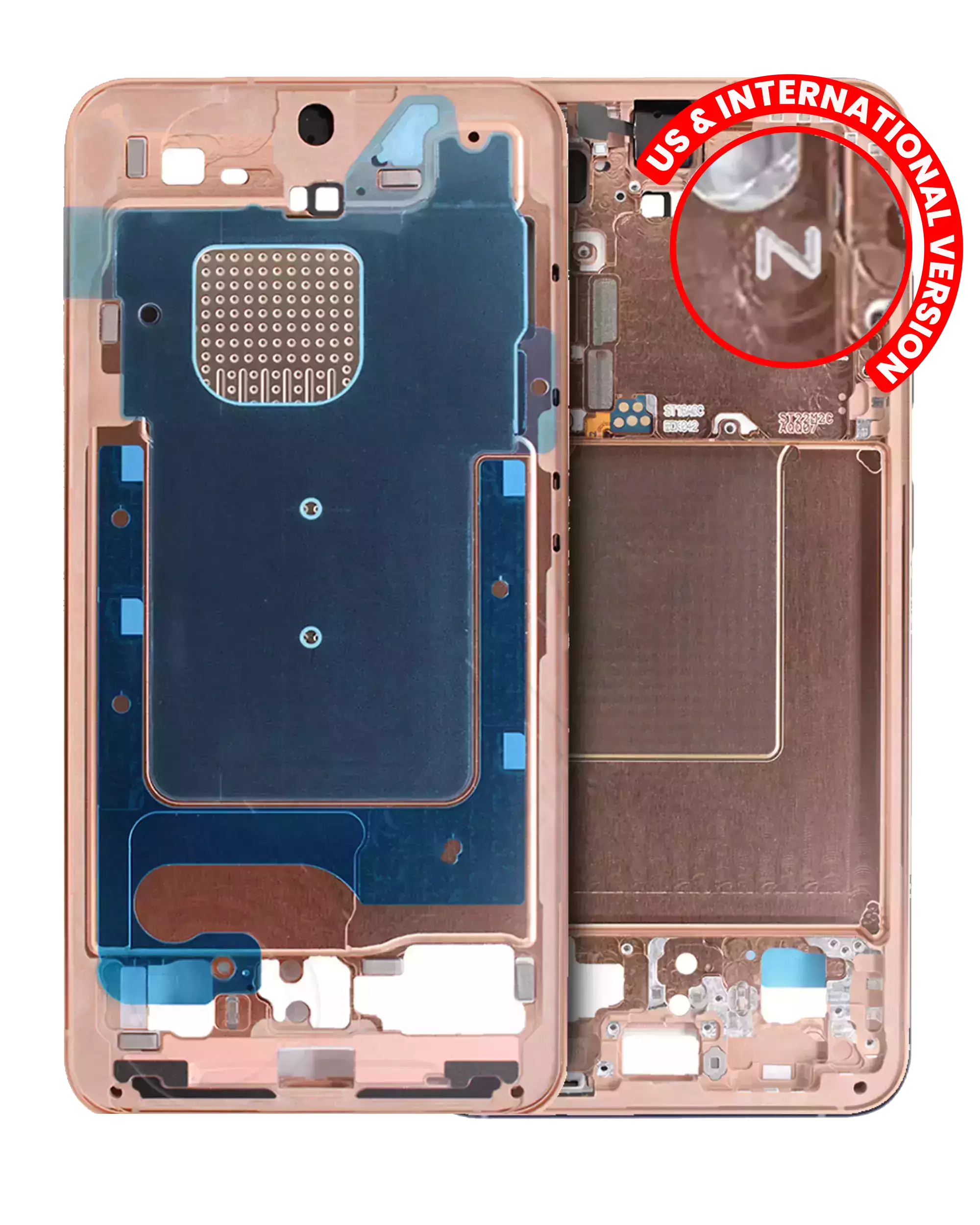 For Samsung Galaxy S24 5G Mid-Frame Housing US / International Version (All Colors)