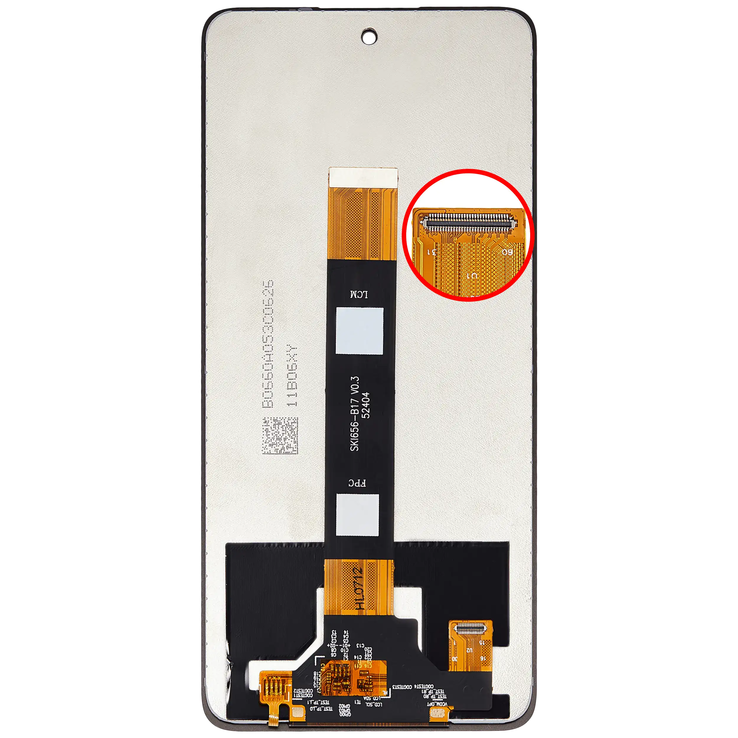 For TCL 50 XE 5G LCD Screen Replacement Without Frame (Premium) (All Colors)