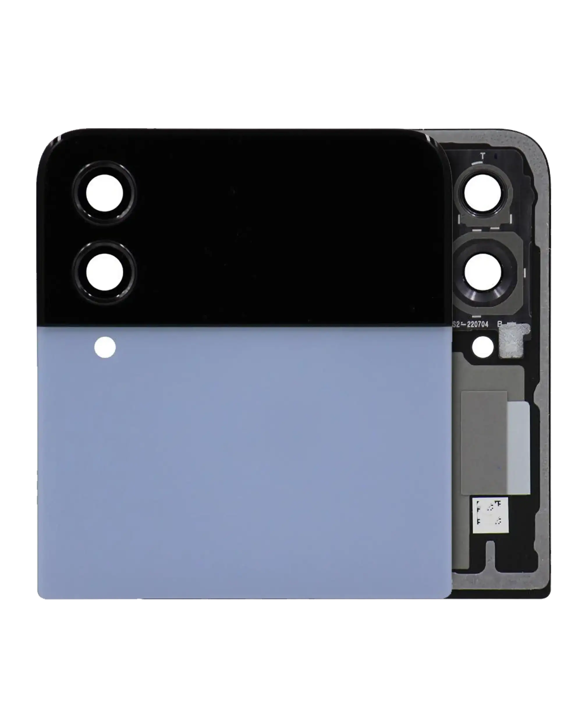 For Samsung Galaxy Z Flip 4 5G (TOP) OLED Outer OLED With Back Cover Replacement / US & International Version (All Colors)