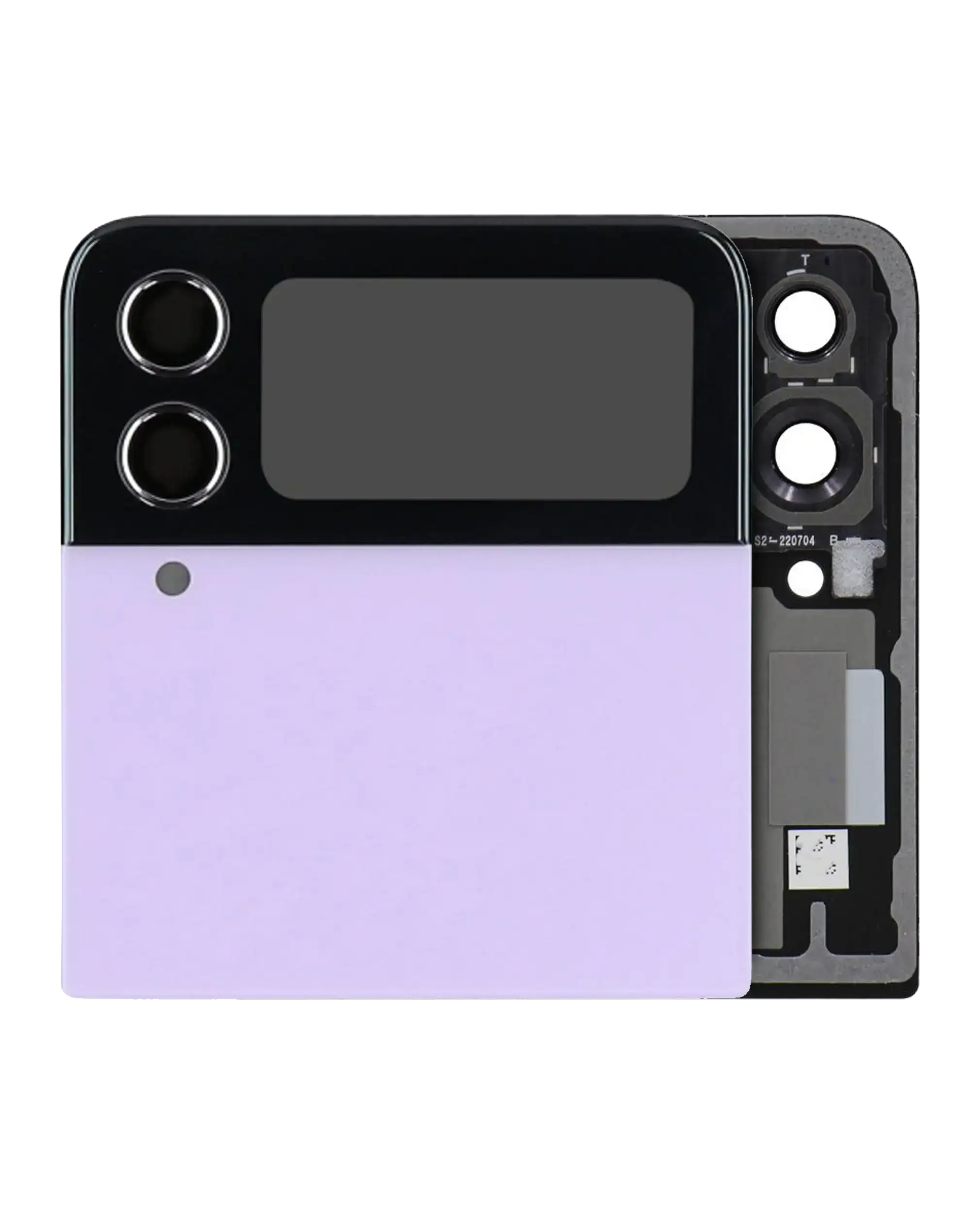 For Samsung Galaxy Z Flip 4 5G (TOP) OLED Outer OLED With Back Cover Replacement / US & International Version (All Colors)
