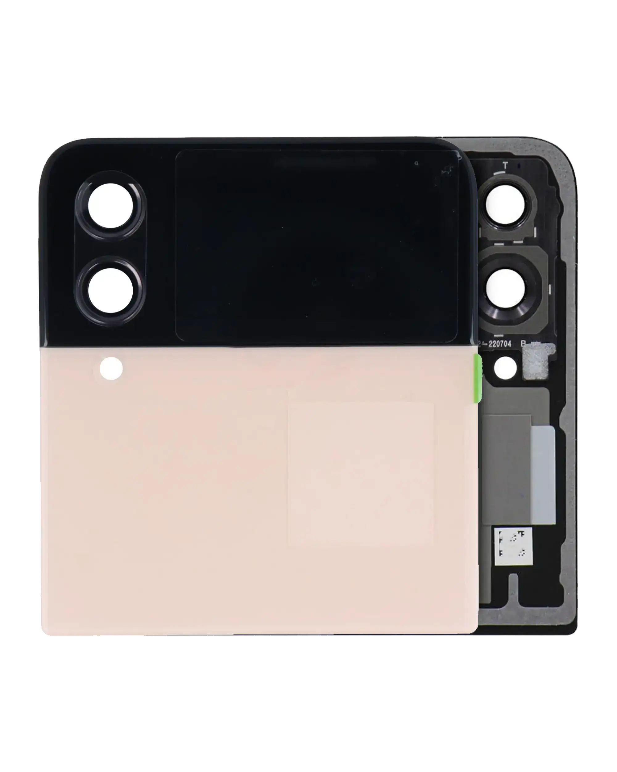 For Samsung Galaxy Z Flip 4 5G (TOP) OLED Outer OLED With Back Cover Replacement / US & International Version (All Colors)