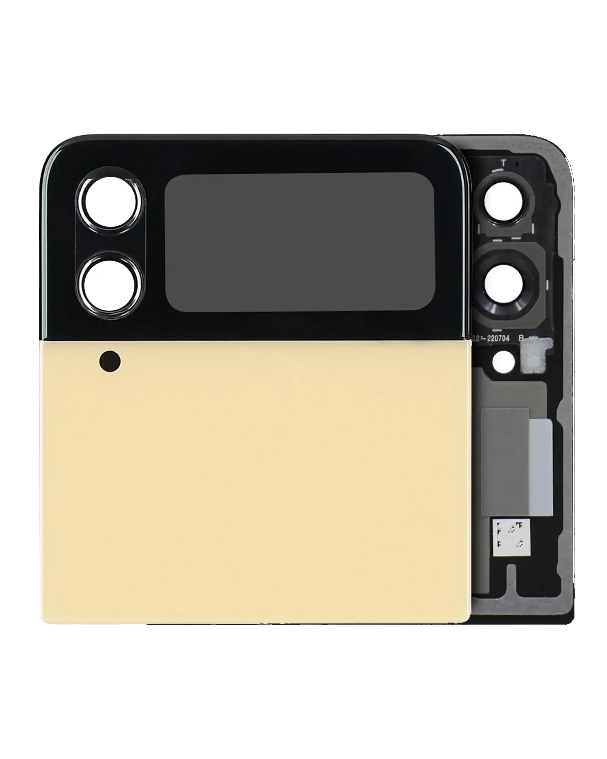For Samsung Galaxy Z Flip 4 5G (TOP) OLED Outer OLED With Back Cover Replacement / US & International Version (All Colors)