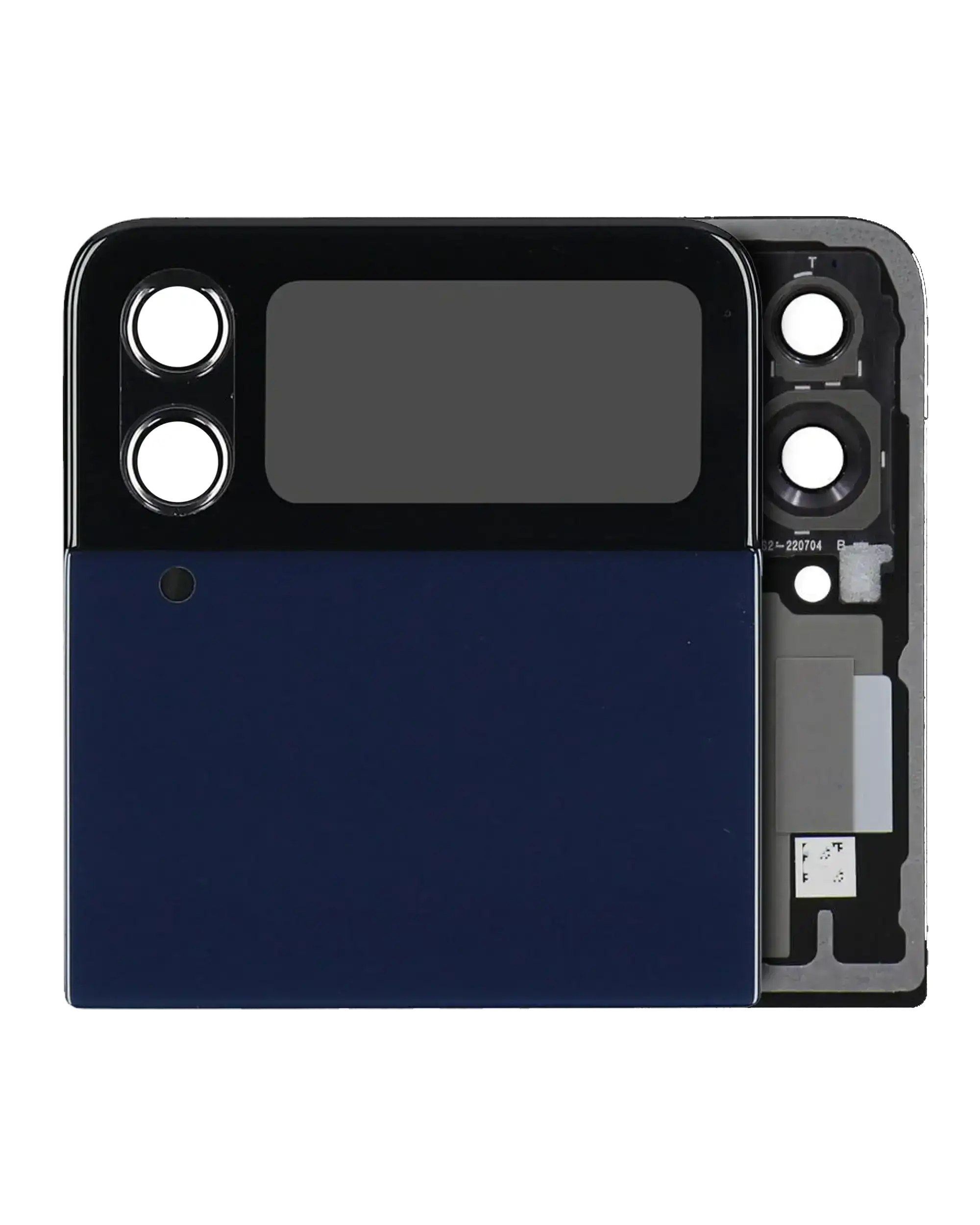 For Samsung Galaxy Z Flip 4 5G (TOP) OLED Outer OLED With Back Cover Replacement / US & International Version (All Colors)