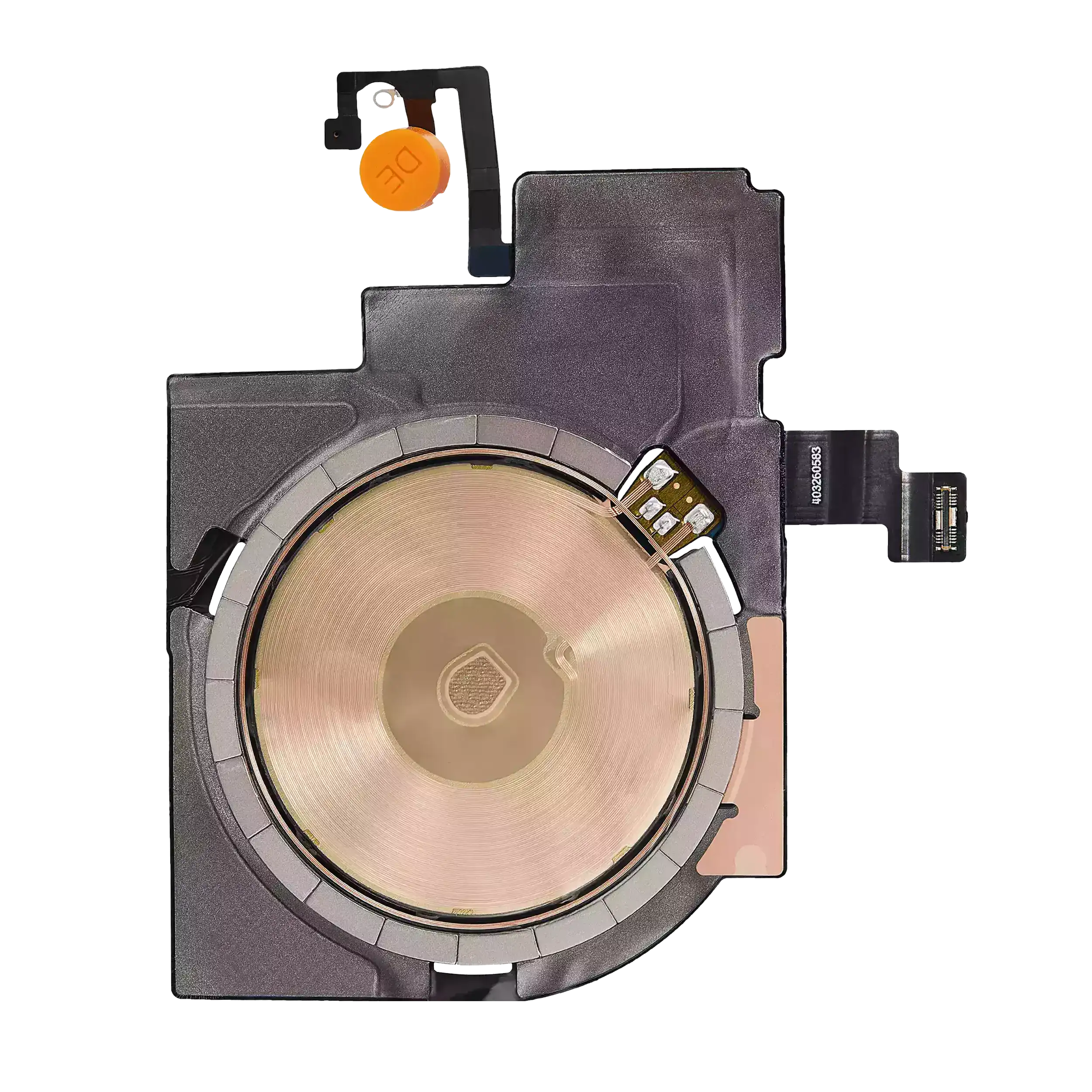 For iPhone 16 Wireless NFC Charging With Flashlight Flex Cable Replacement