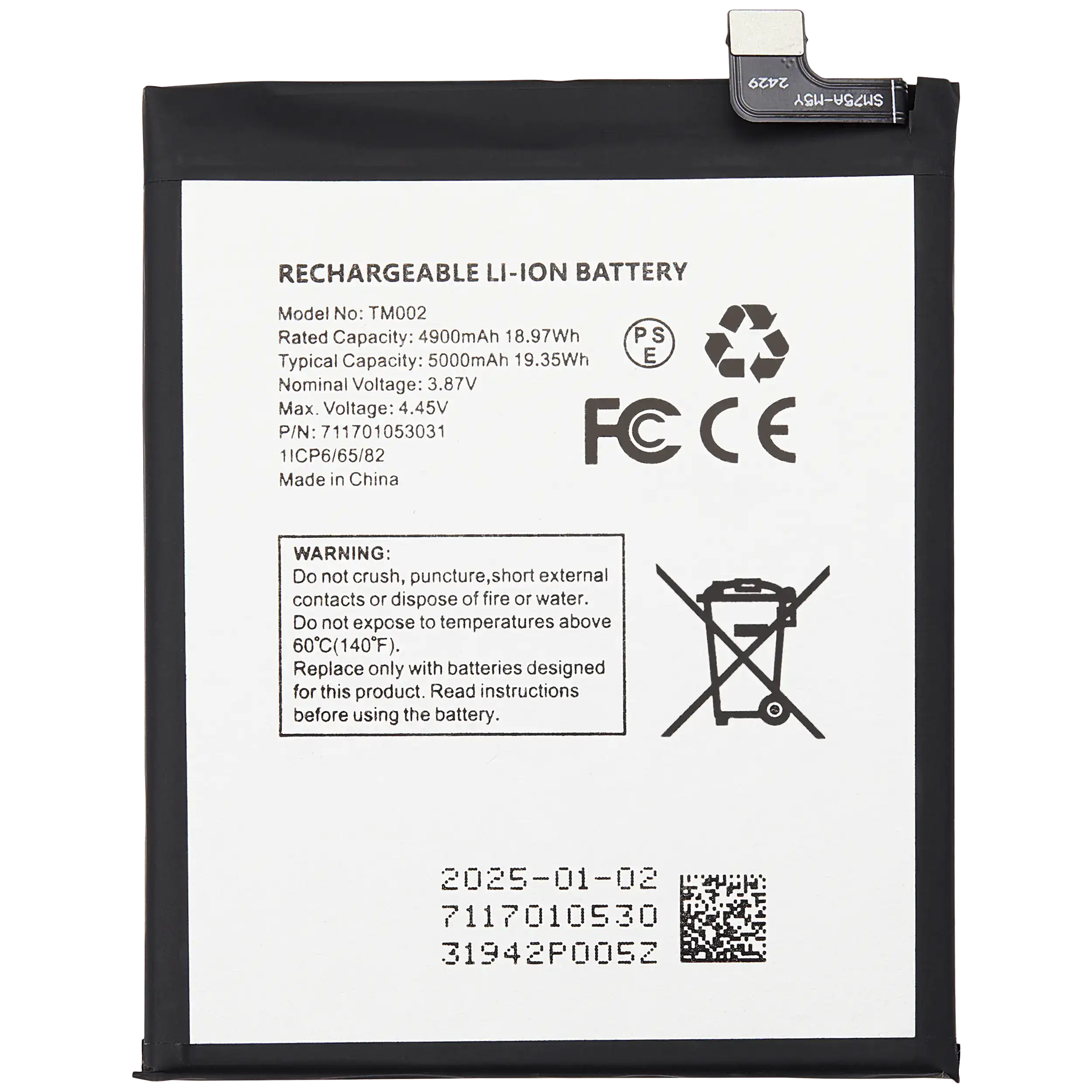 For T-Mobile Revvl 7 / Revvl 7 Pro Battery Replacement
