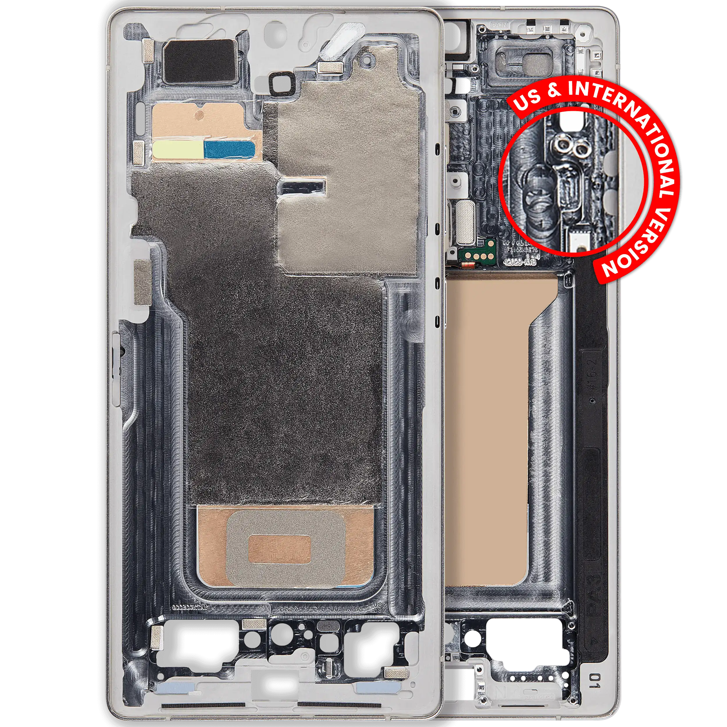 For Samsung Galaxy S25 Ultra 5G Mid-Frame Housing (US & International Version) (All Colors)