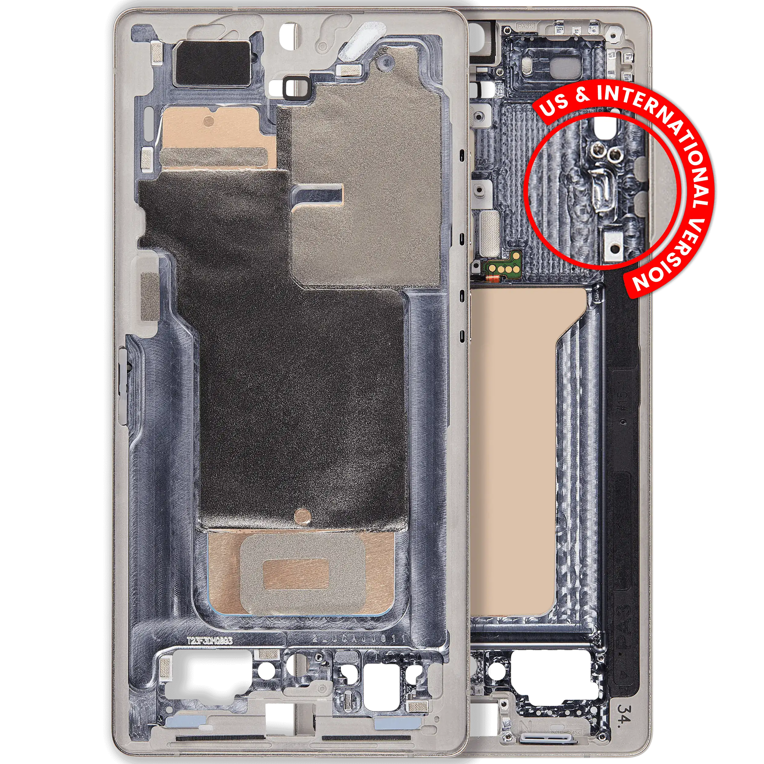 For Samsung Galaxy S25 Ultra 5G Mid-Frame Housing (US & International Version) (All Colors)