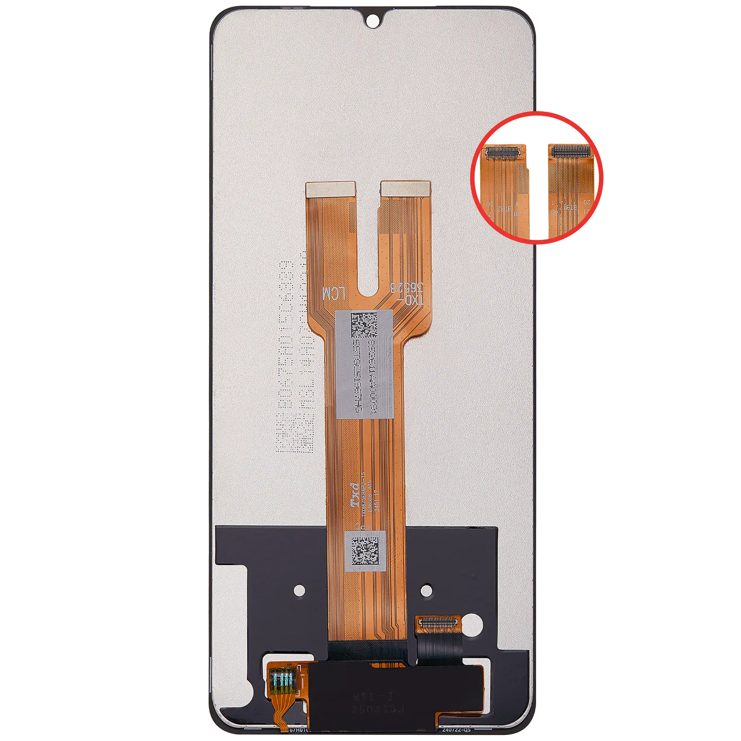 For Samsung Galaxy A06 5G (A066 / 2025) OLED Screen Replacement Without Frame (All Colors)