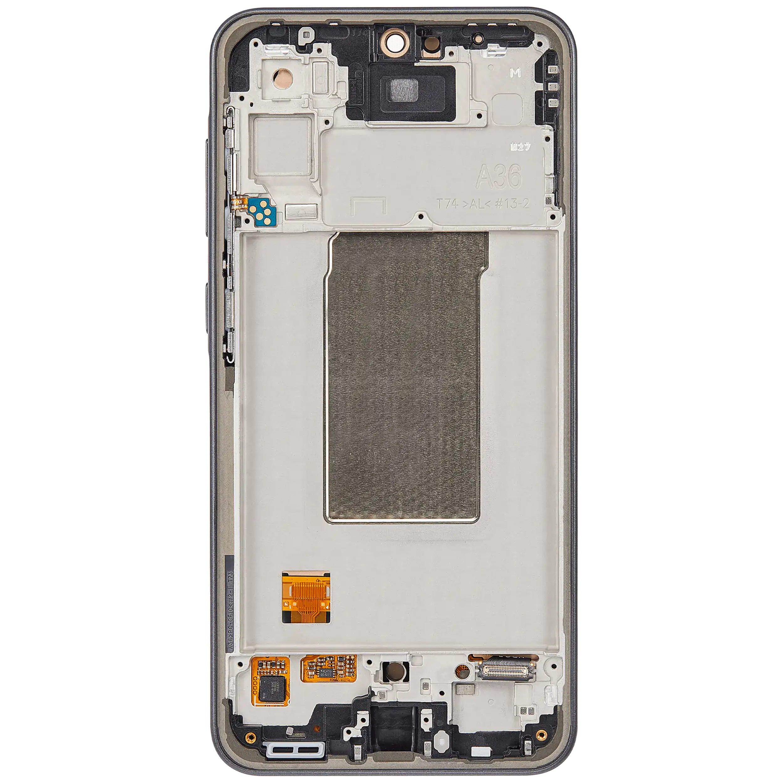For Samsung Galaxy A36 5G (A366 / 2025) OLED Screen Replacement With Frame (Black)