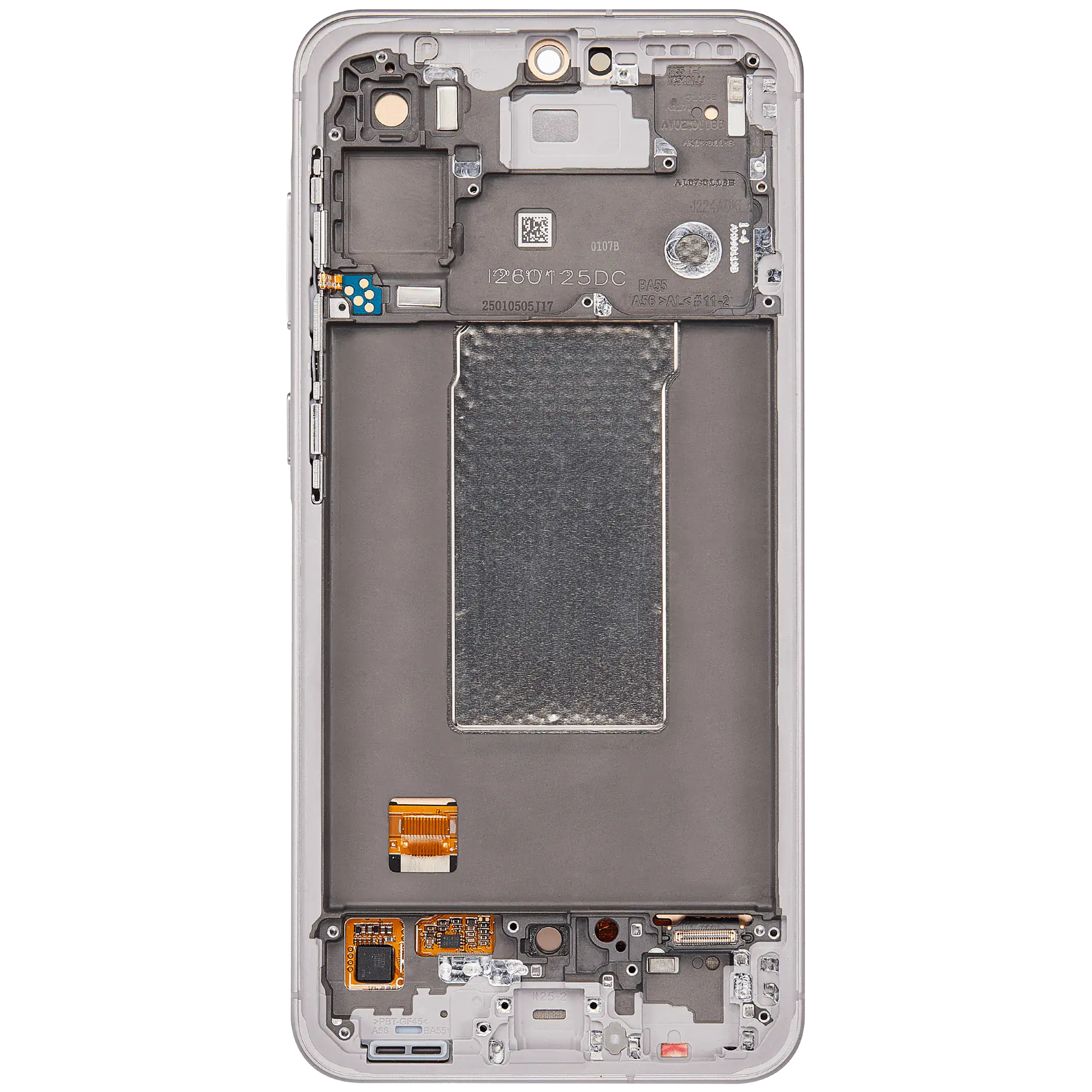 For Samsung Galaxy A56 5G (A566 / 2025) OLED Screen Replacement With Frame (Premium) (Pink)