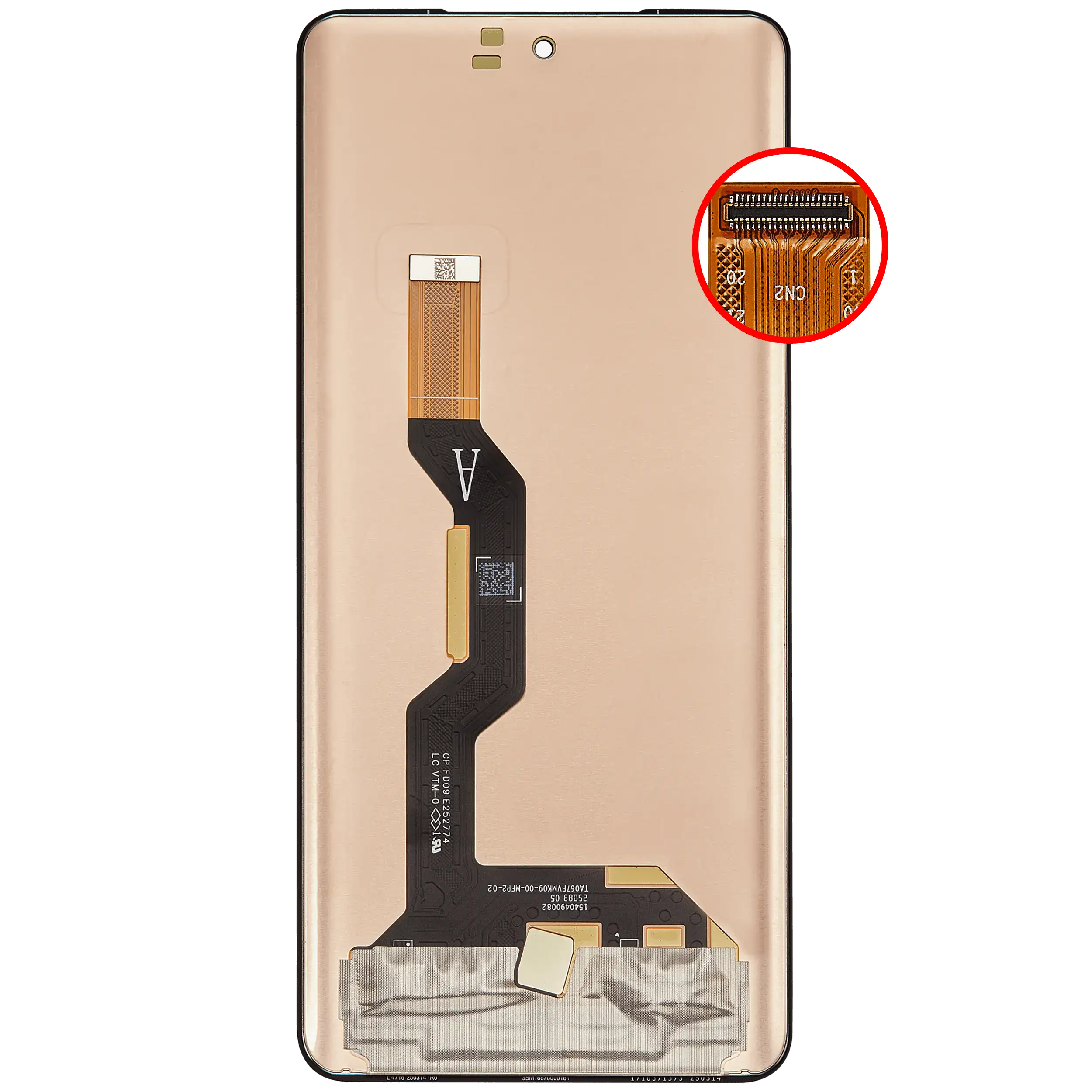 For Moto Edge 60 Fusion (XT-2503-4 / 2025) / Edge 60 (XT-2505 / 2025) / Edge (XT-2519 / 2025) OLED Screen Replacement Without Frame (Premium) (All Colors)