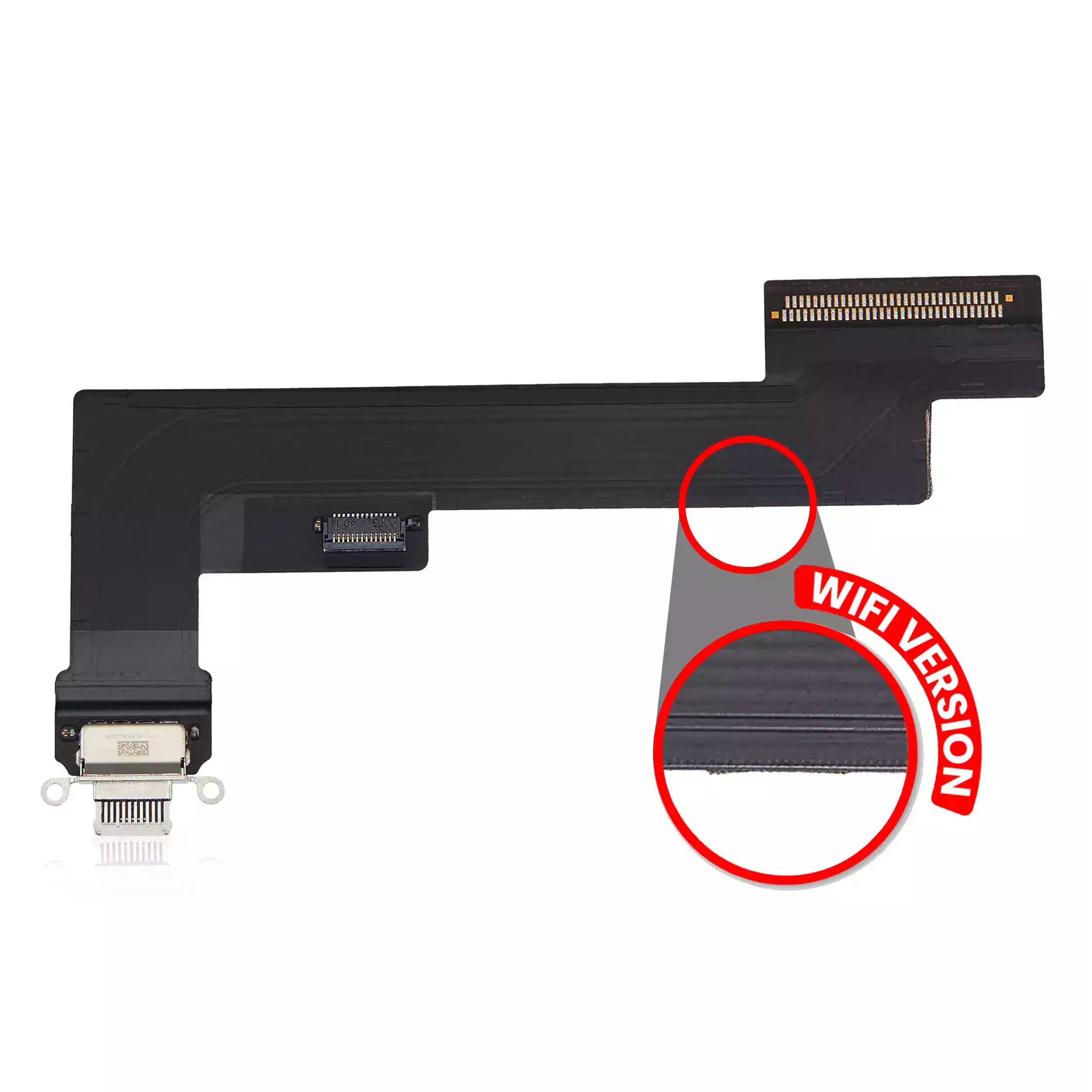 For iPad Air 4 (2020) Charging Port Flex Cable Replacement / Wifi Version (Premium) (All Colors)