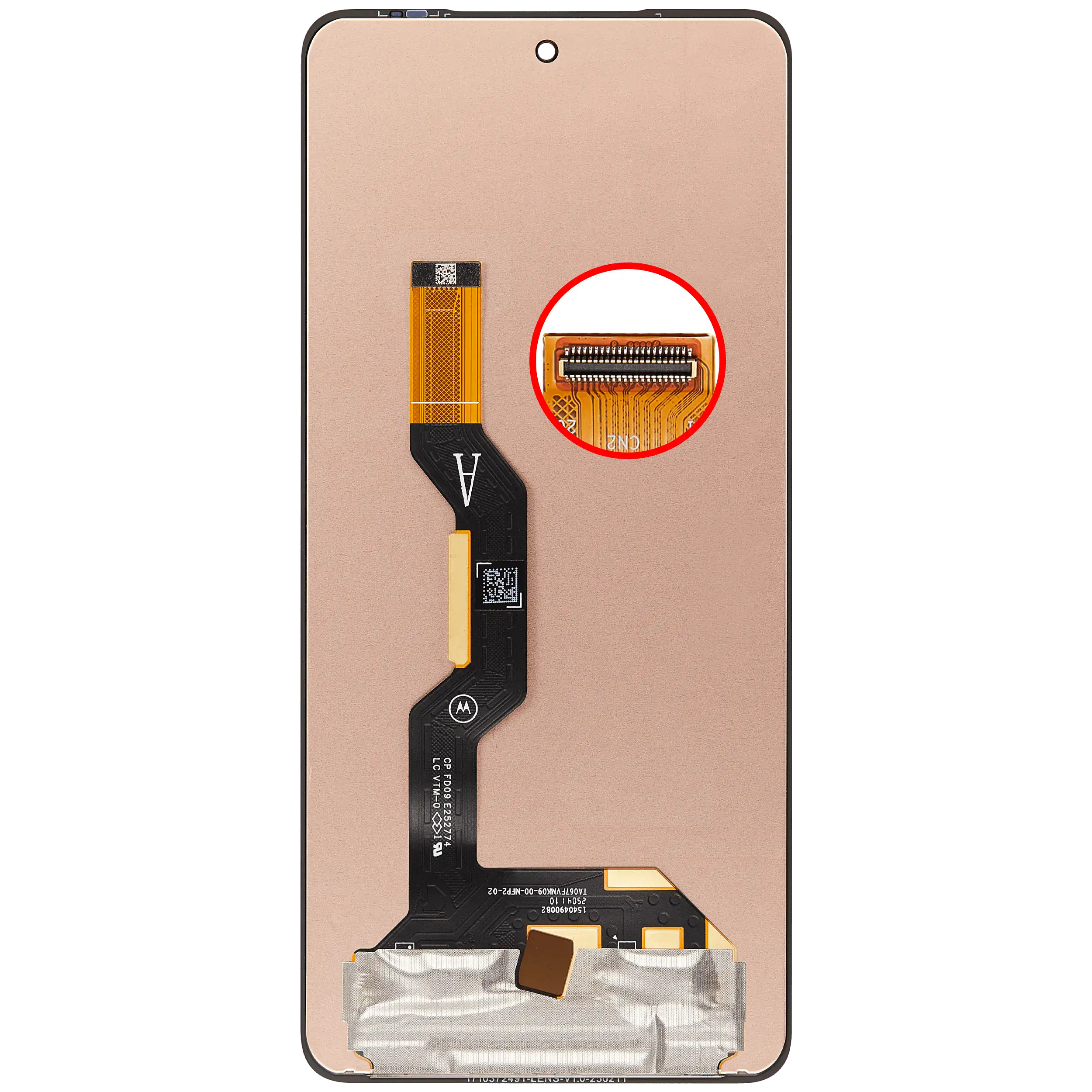 For Moto G86 / G86 Power 5G (XT-2527 / 2025) OLED Screen Replacement Without Frame (Premium) (All Colors)