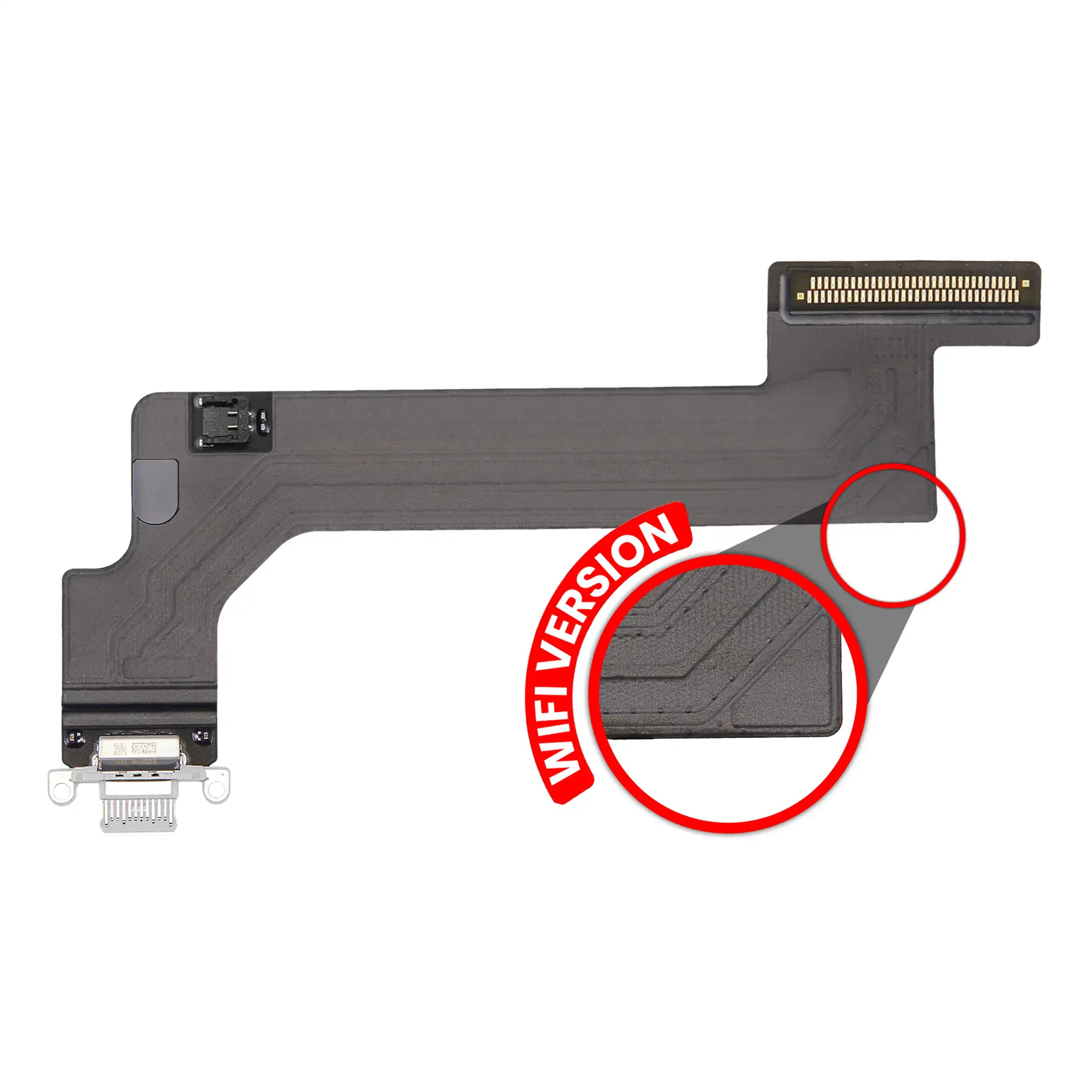 For iPad 10th Gen (2022) Charging Port Flex Cable Replacement / Wifi Version (Premium) (All Colors)