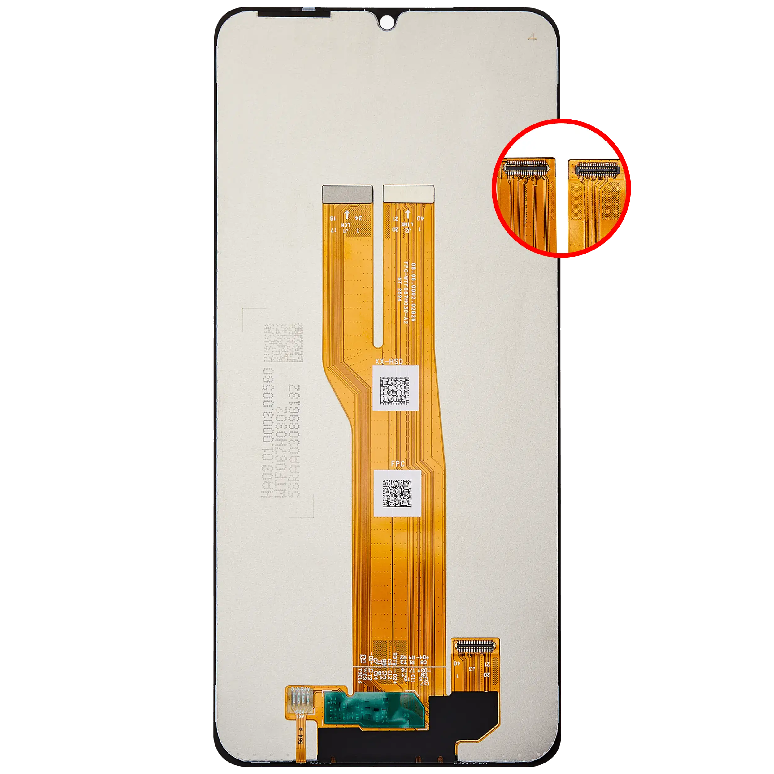 For Samsung Galaxy A07 4G (A075 / 2025) LCD Screen Replacement Without Frame (All Colors)
