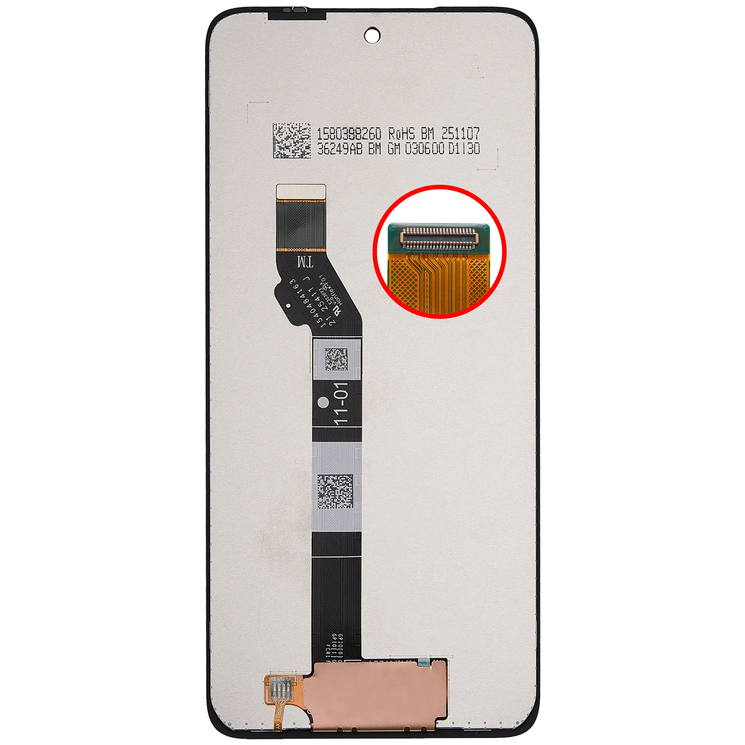 For Moto G 5G (XT-2613 / 2026) / G Play (XT-2615 / 2026) LCD Screen Replacement Without Frame (Premium) (All Colors)