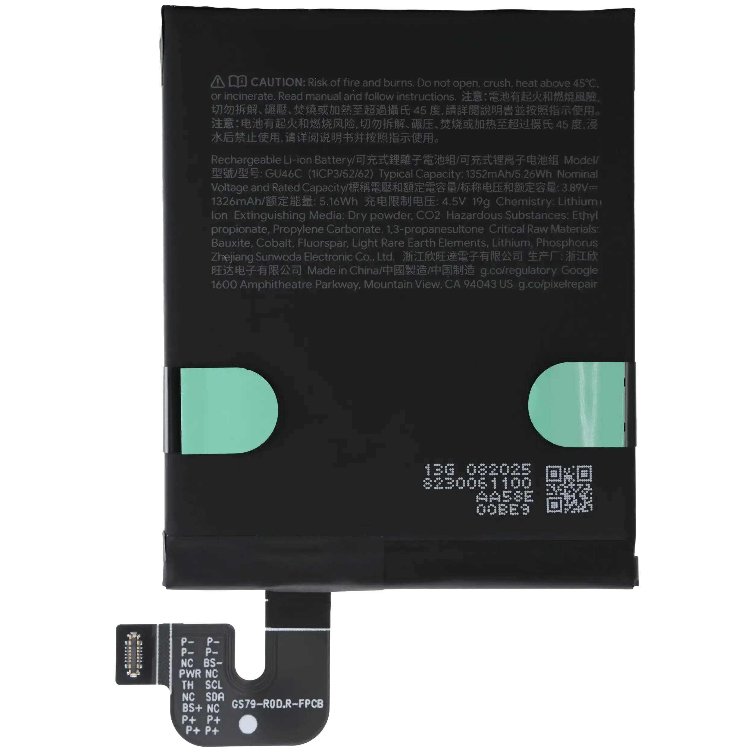 For Google Pixel 10 Pro Fold Battery Replacement (GU46C)