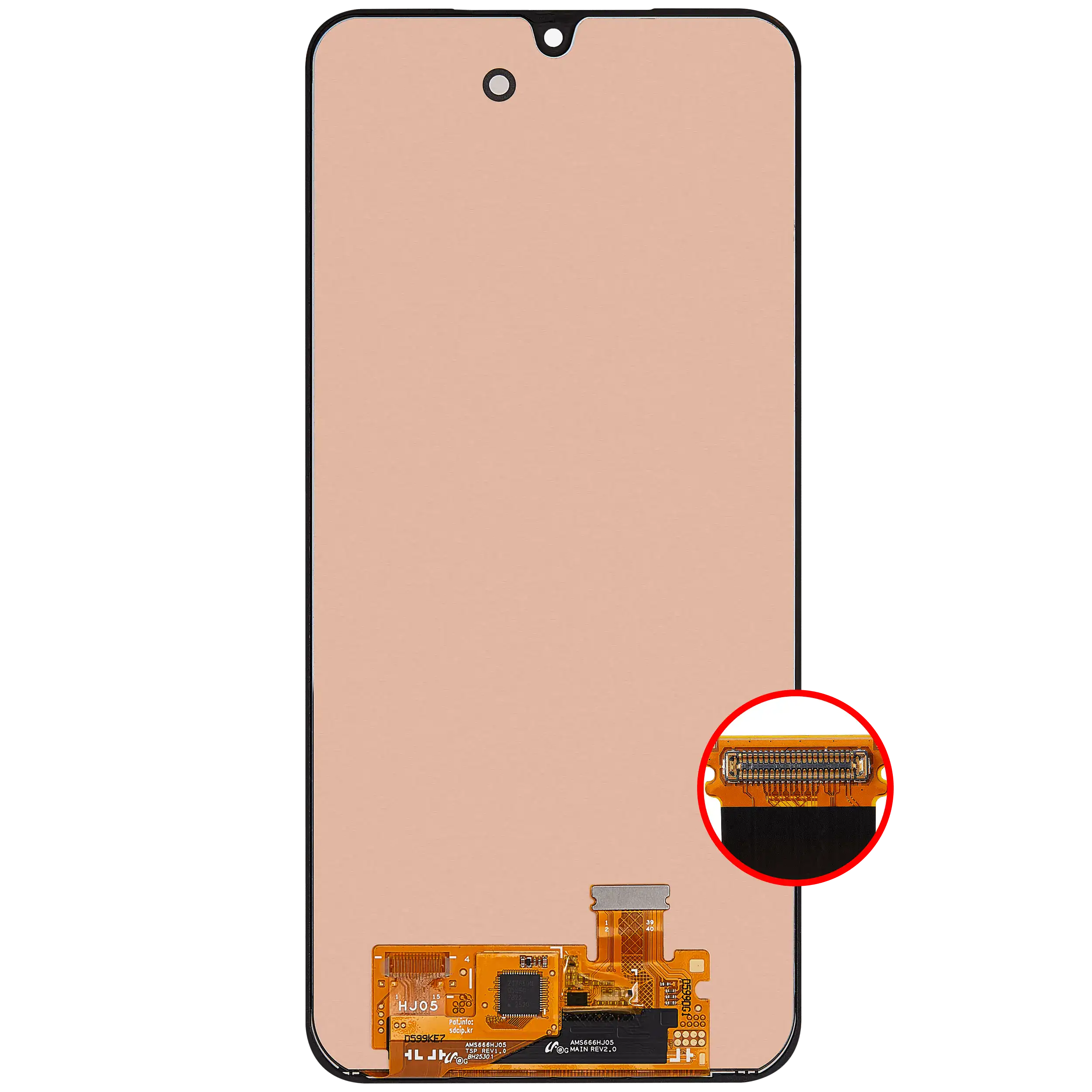 For Samsung Galaxy A17 5G (A176 / 2025) OLED Screen Replacement Without Frame (Premium) (All Colors)