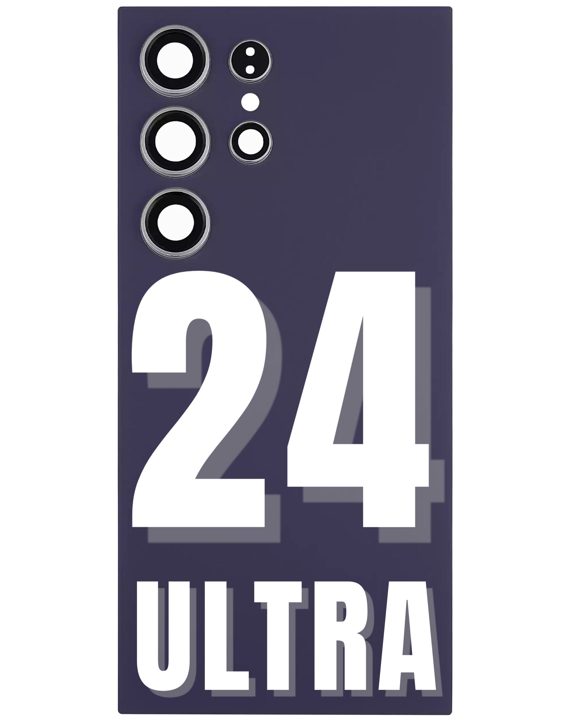 For Samsung Galaxy S24 Ultra 5G Back Glass Cover Replacement With Camera Lens (All Colors)
