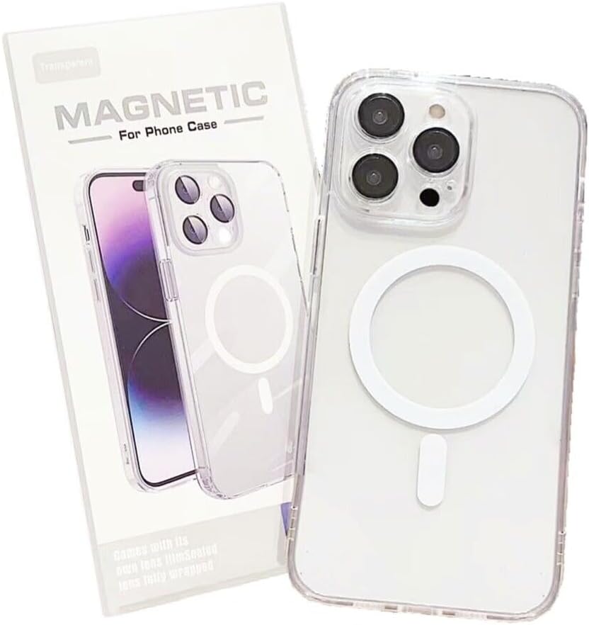 For iPhone 16 Pro Max MagSafe Case With Camera Lens Cover