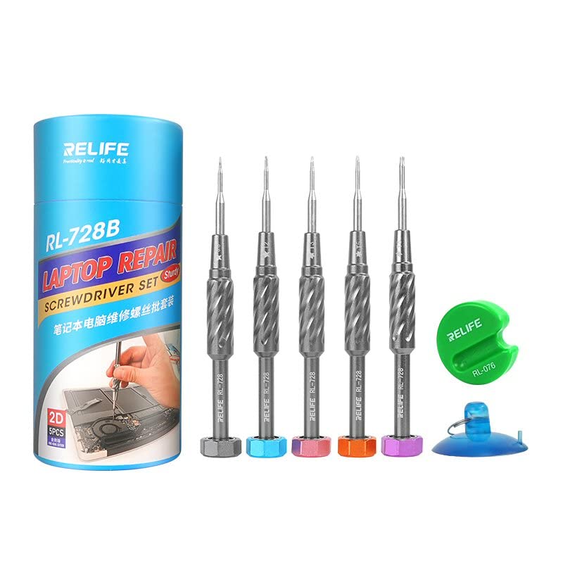 RELIFE RL-728B Laptop Repair Screwdriver / 5 Pcs Set