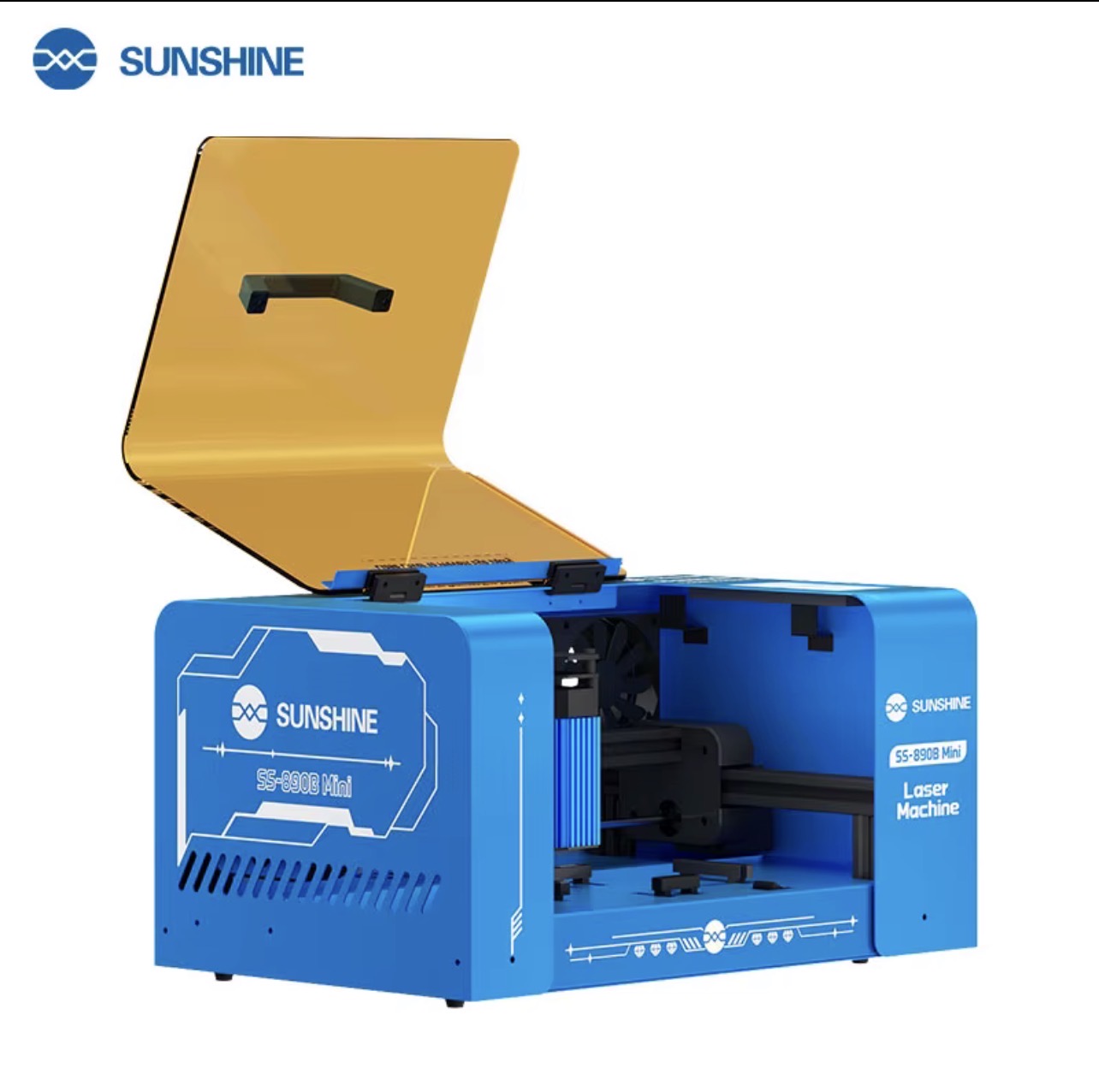 SUNSHINE SS-890B MINI Laser Machine For Glass Glass Removal