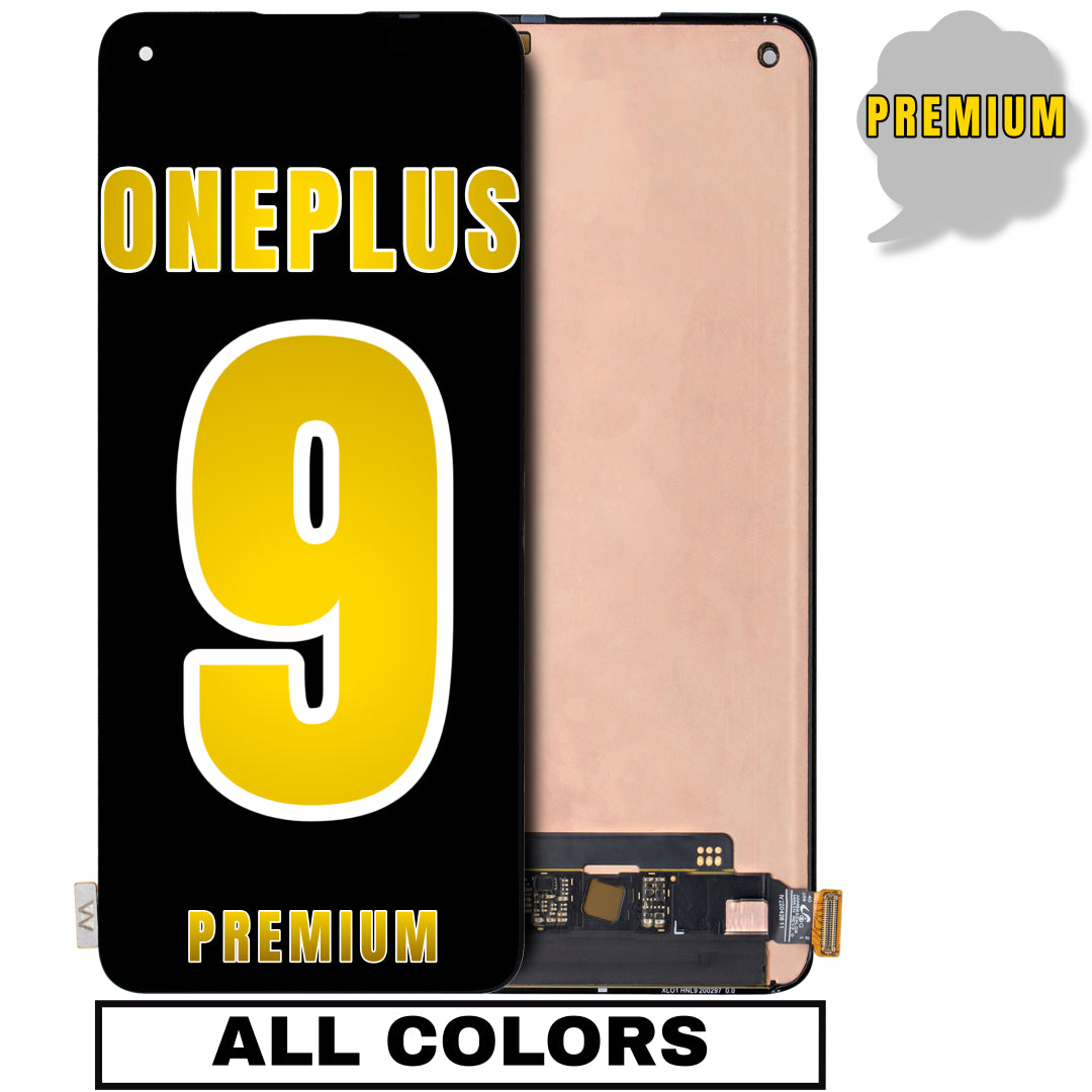 For OnePlus 9 OLED Screen Replacement Without Frame (Premium) (All Colors)