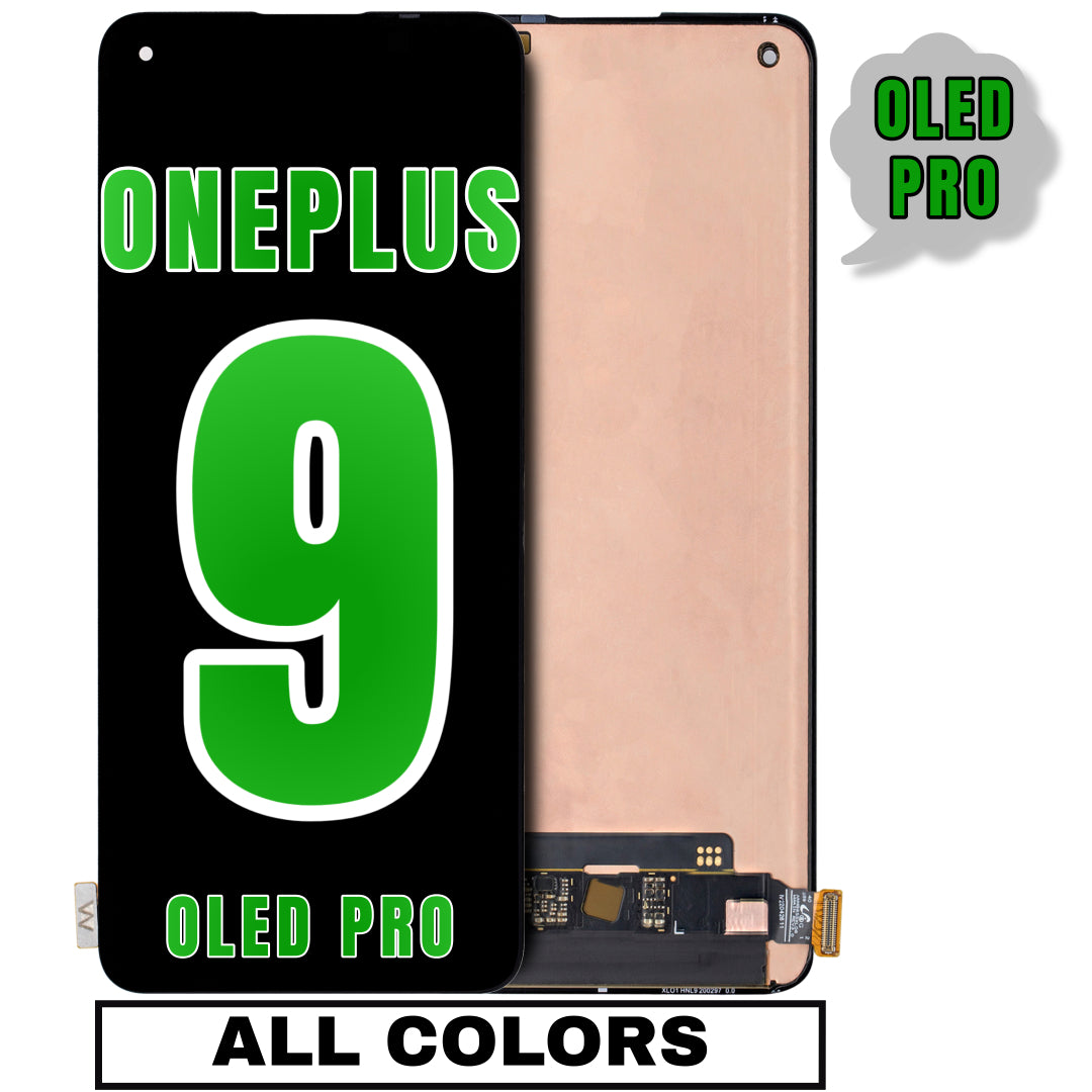 For OnePlus 9 OLED Screen Replacement Without Frame (Oled Pro) (All Colors)