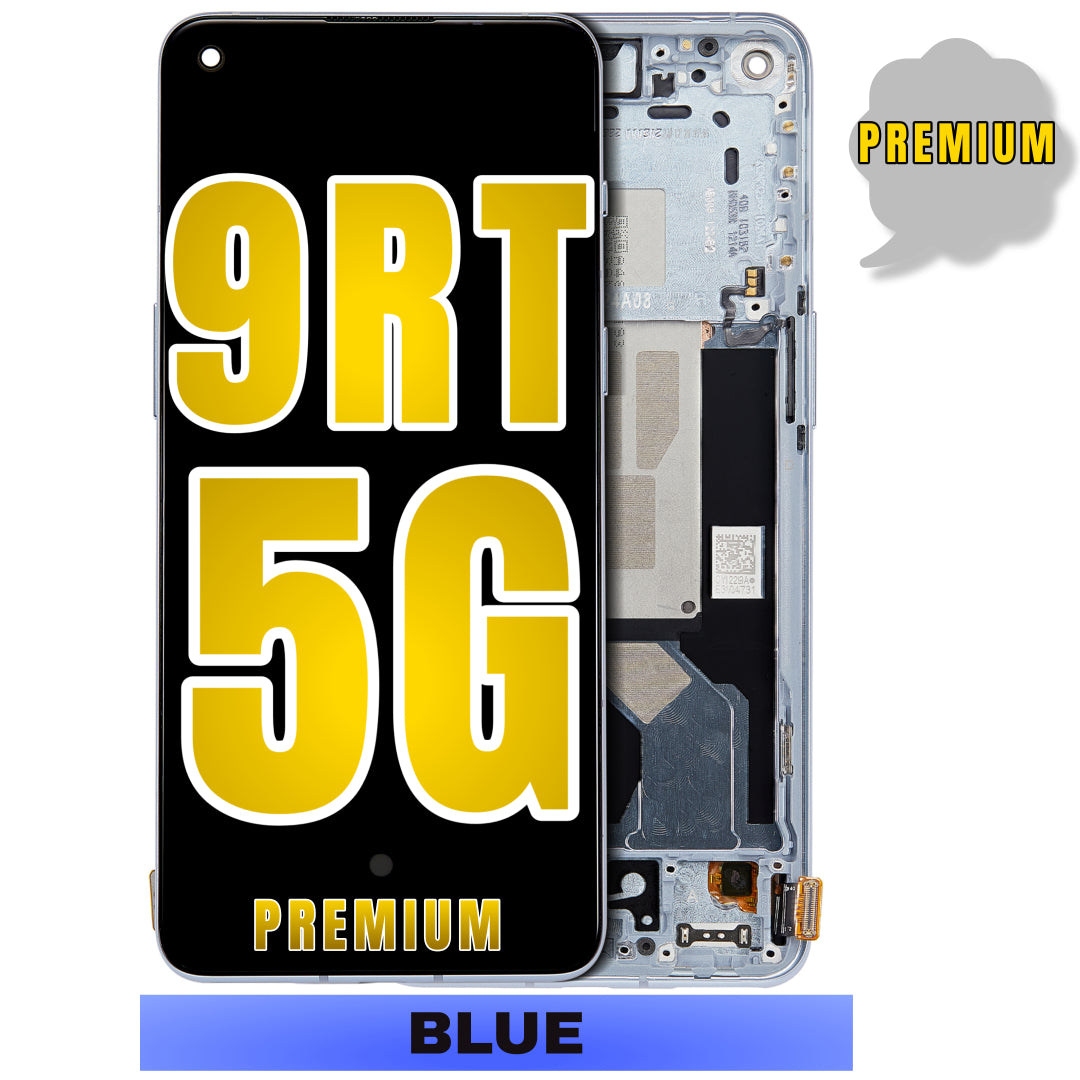 For OnePlus 9RT 5G OLED Screen Replacement With Frame (Premium) (Blue)