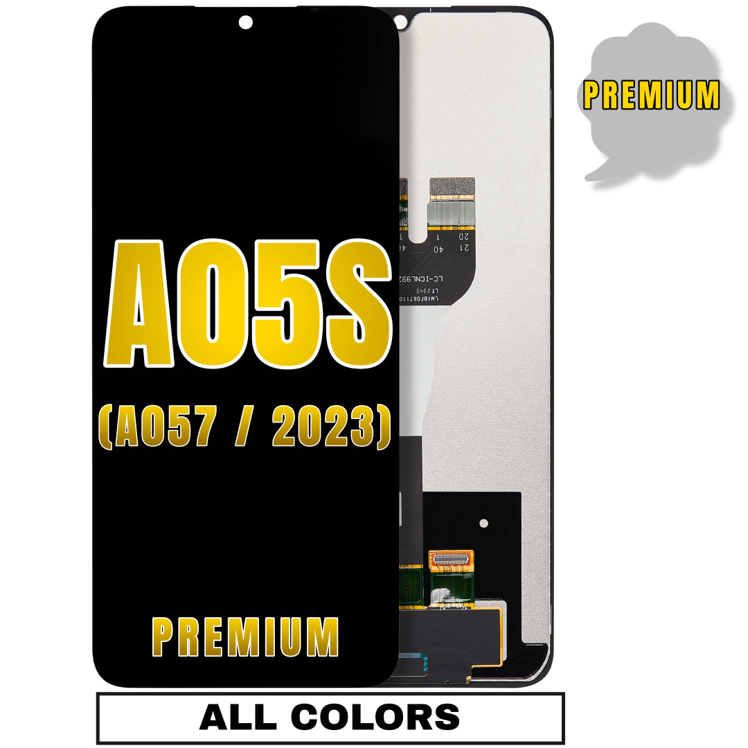 For Samsung Galaxy A05S (A057 / 2023) LCD Screen Replacement Without Frame (Premium) (All Colors)