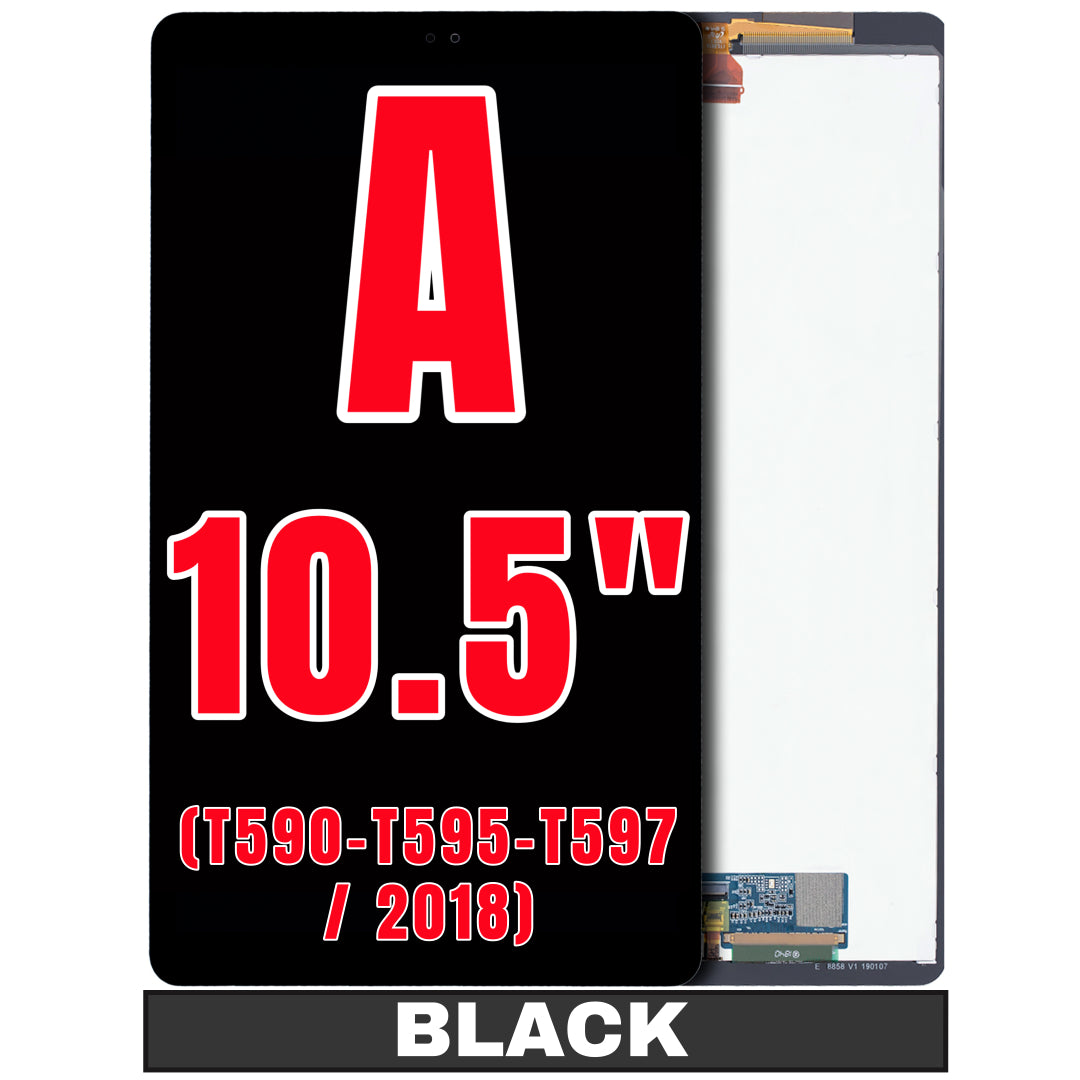 For Galaxy Tab A 10.5" (T590-T595-T597 / 2018) LCD Screen Replacement Without Frame (Black)