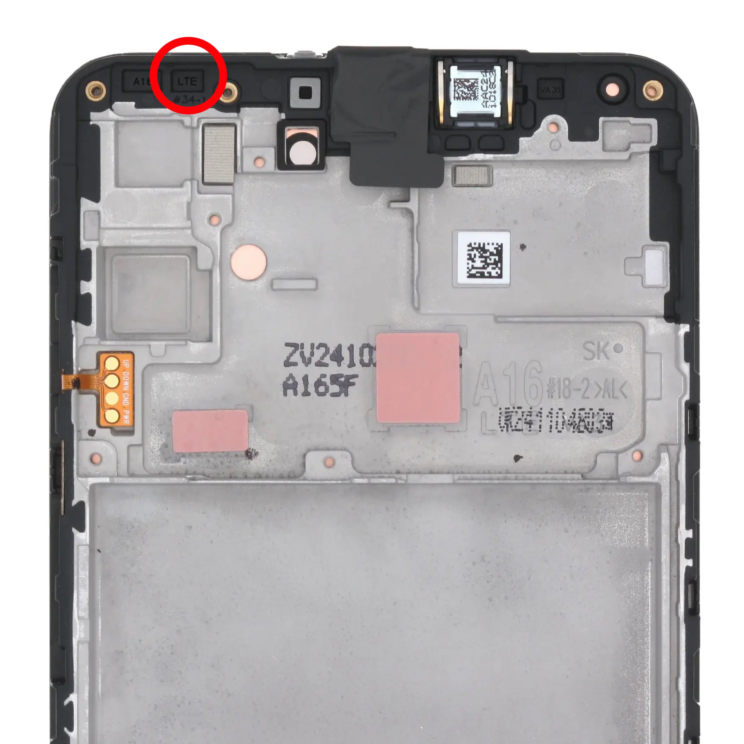For Samsung Galaxy A16 4G (A165 / 2024) OLED Screen Replacement With Frame (Premium) (All Colors)