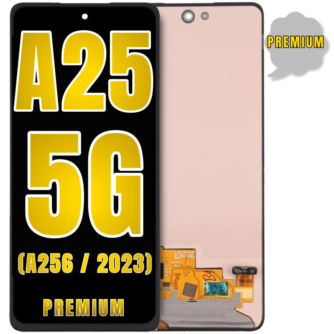 For Samsung Galaxy A25 5G (A256 / 2023) OLED Screen Replacement Without Frame (Premium) (All Colors)