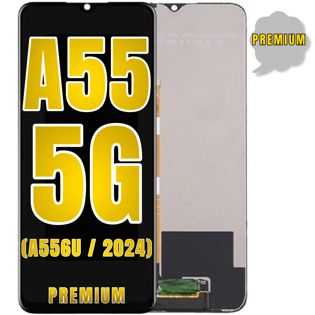 For Samsung Galaxy A55 5G (A556U / 2024) OLED Screen Replacement Without Frame (Premium) (All Colors)