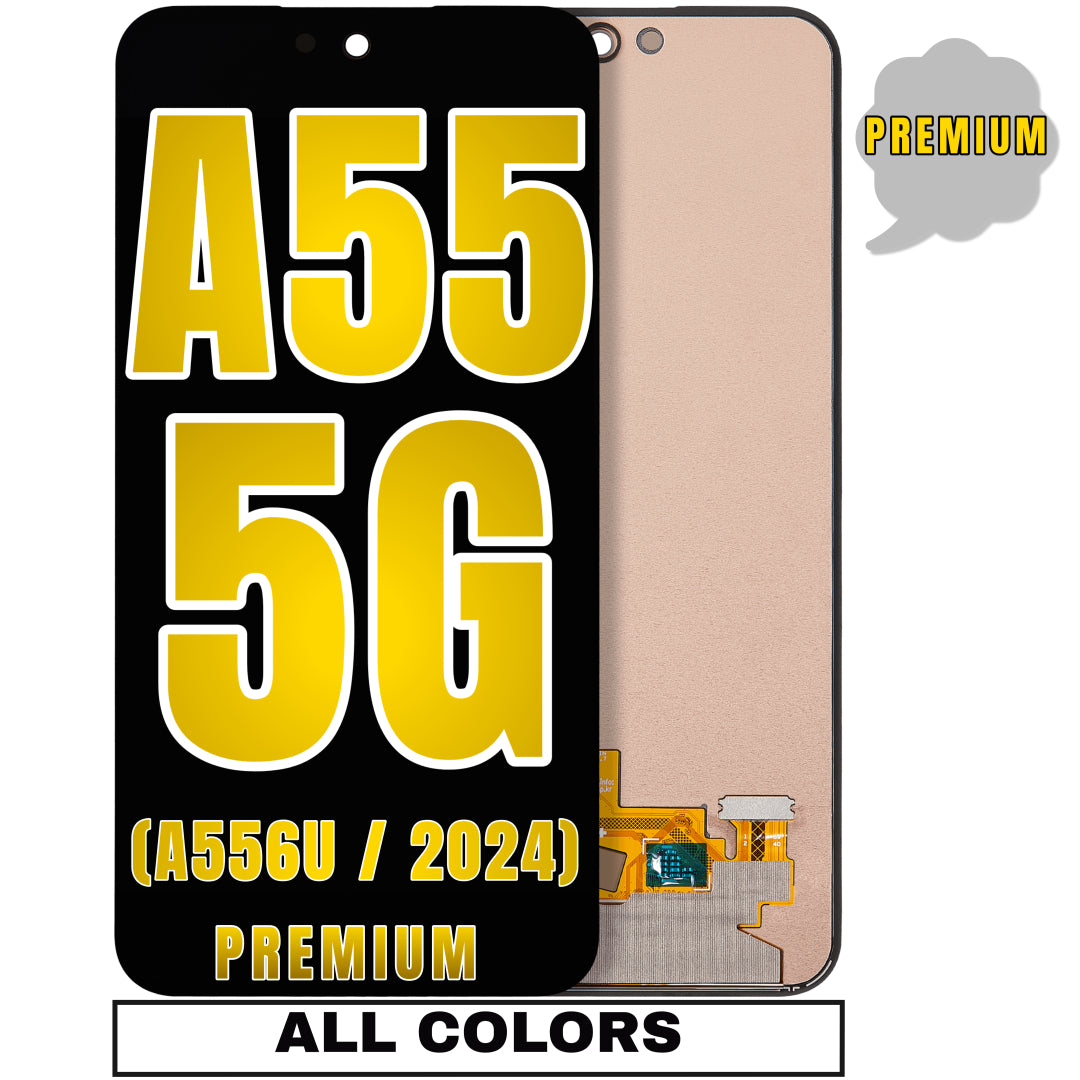 For Samsung Galaxy A55 5G (A556U / 2024) OLED Screen Replacement Without Frame (Premium) (All Colors)